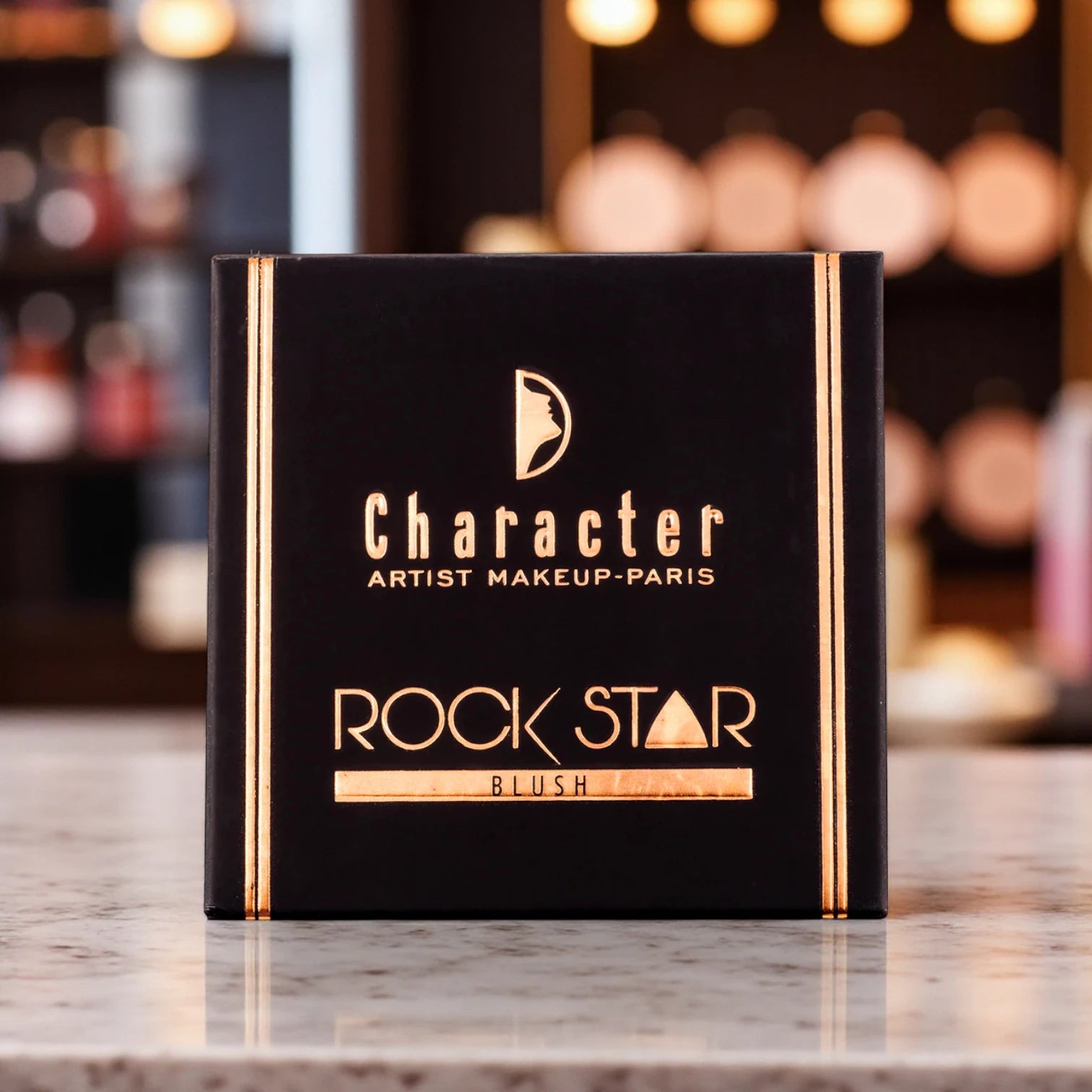 Character Rock Star Blush – Shade RSB004. Silky lightweight powder blush with ultra-fine pigments. Long-lasting, smudge-proof & multi-use for cheeks, lips & eyes. Paraben-free. - Damoo