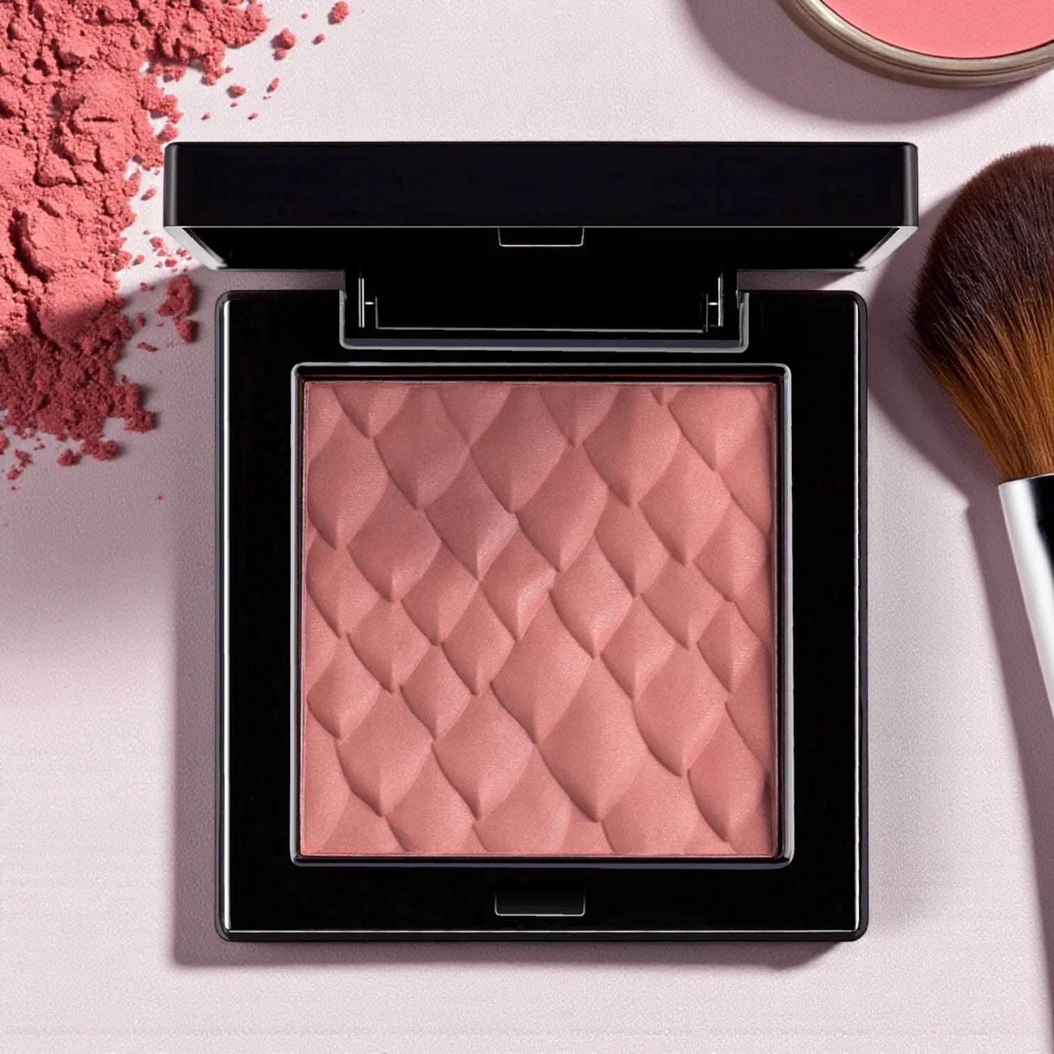 Character Rock Star Blush RSB001 | Silky Lightweight Powder Blush | Buildable, Long-Lasting, Multi-Use Cheek & Face Color - Damoo