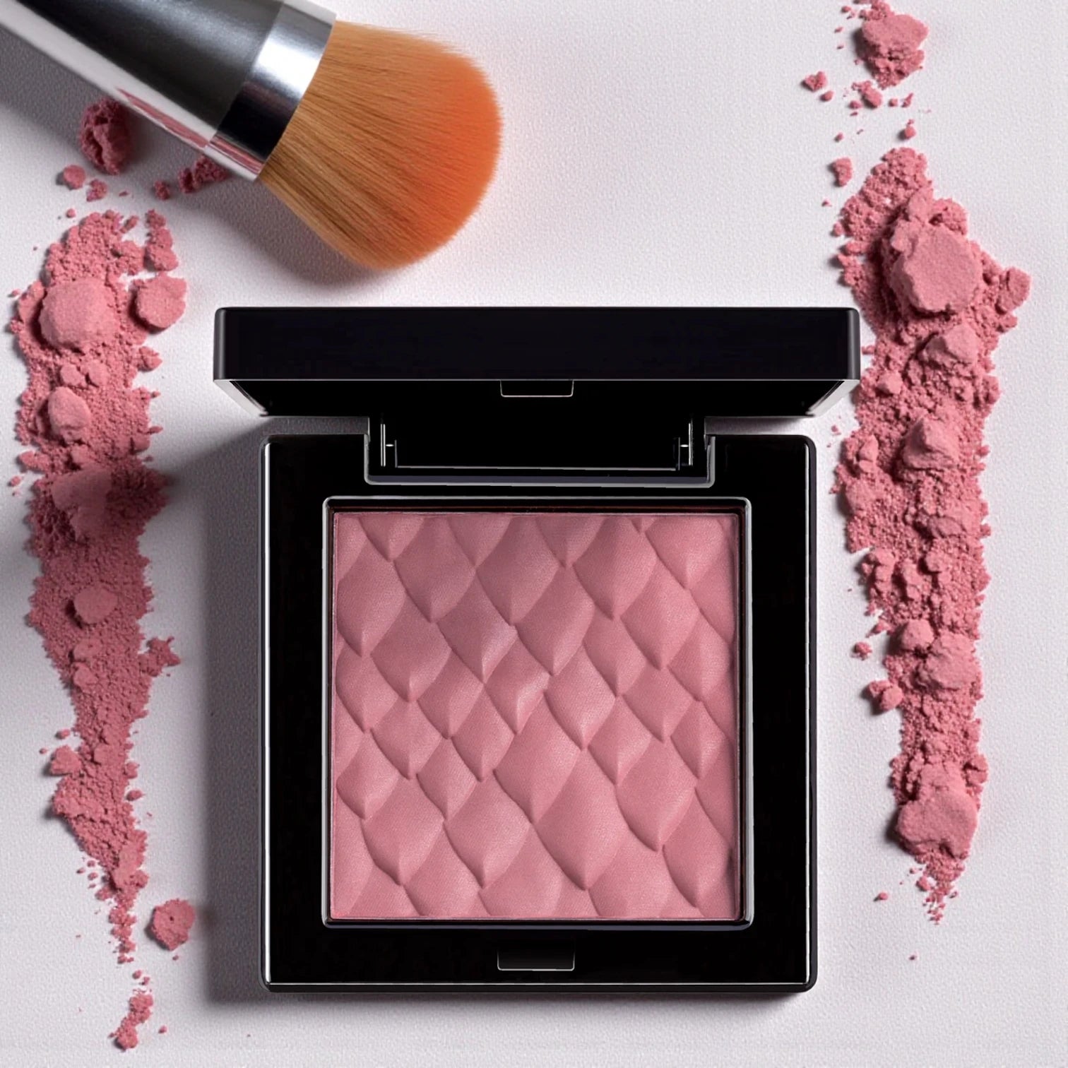 Character Rock Star Blush RSB008 – Lightweight, silky powder blush with ultra-fine pigments. Long-lasting, smudge-proof & multi-use for cheeks, lips & eyes. Paraben-free. - Damoo
