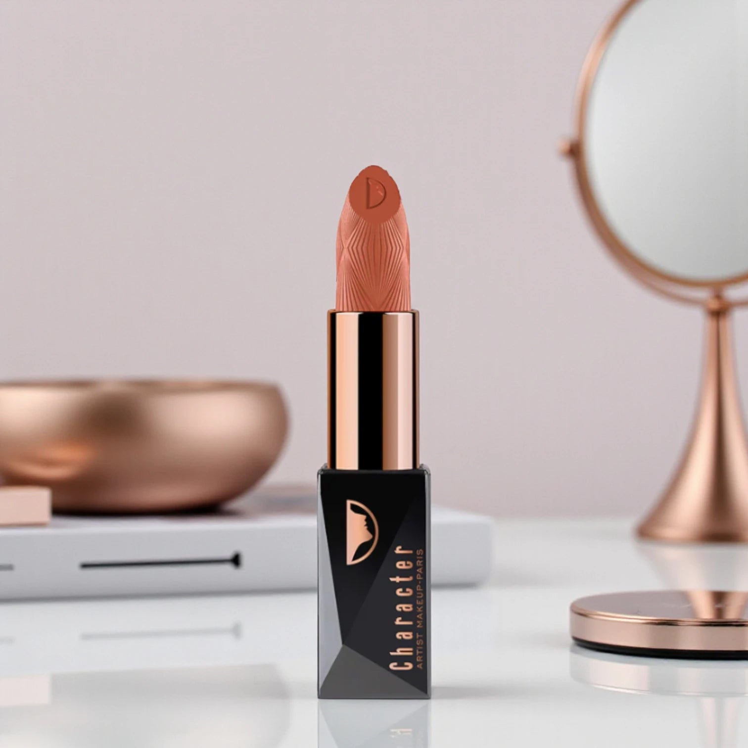 Character Cosmetics My Style Lipstick - Litchi (STL007) | Creamy Matte, Smudge-Proof, Hydrating, Long-Lasting Bold Lip Color - Damoo