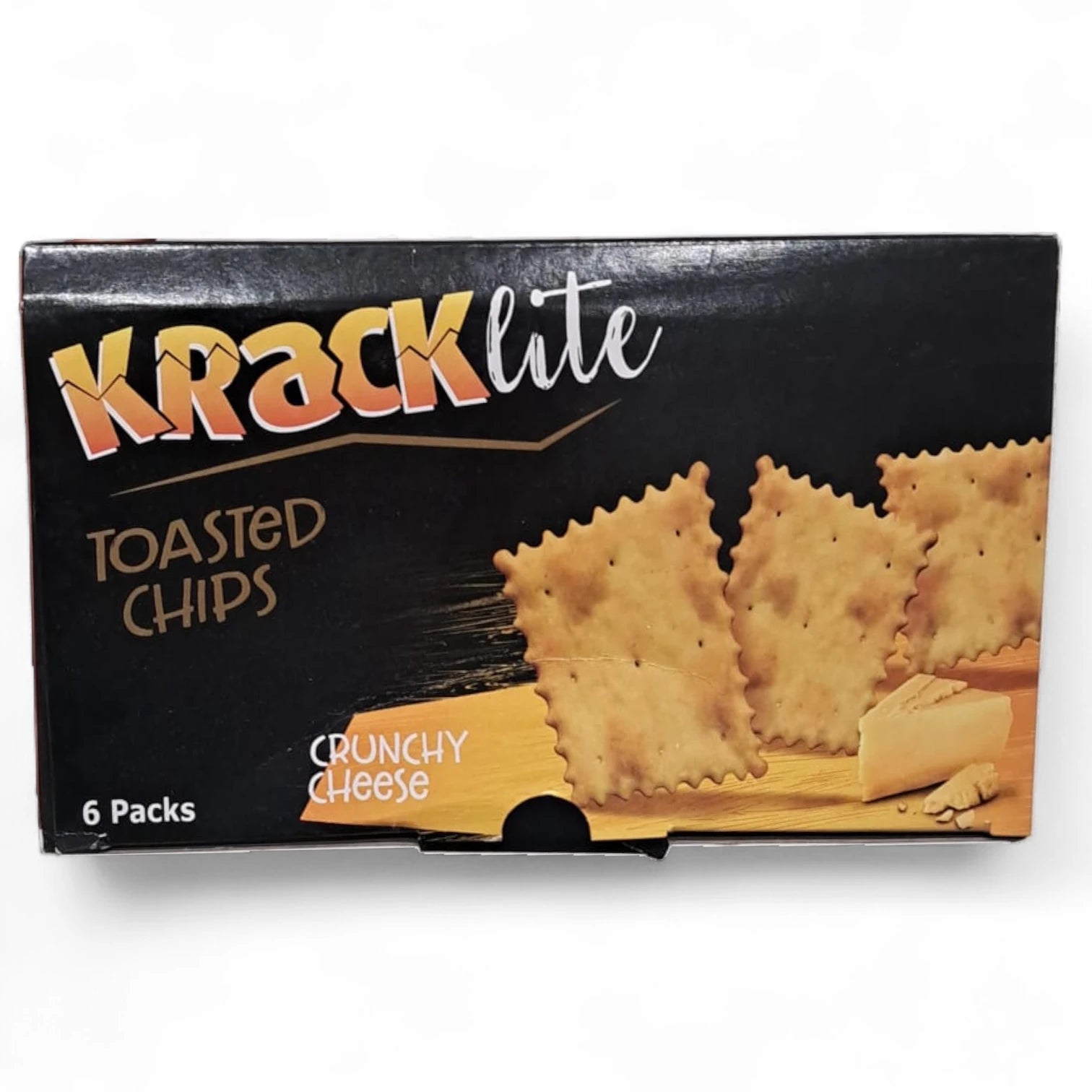 Nabil Kracklite Toasted Chips – Crunchy Cheese Crackers | Oven-Toasted Snack Bites | 6-Pack Value Box | Crispy, Cheesy & Irresistible - Damoo