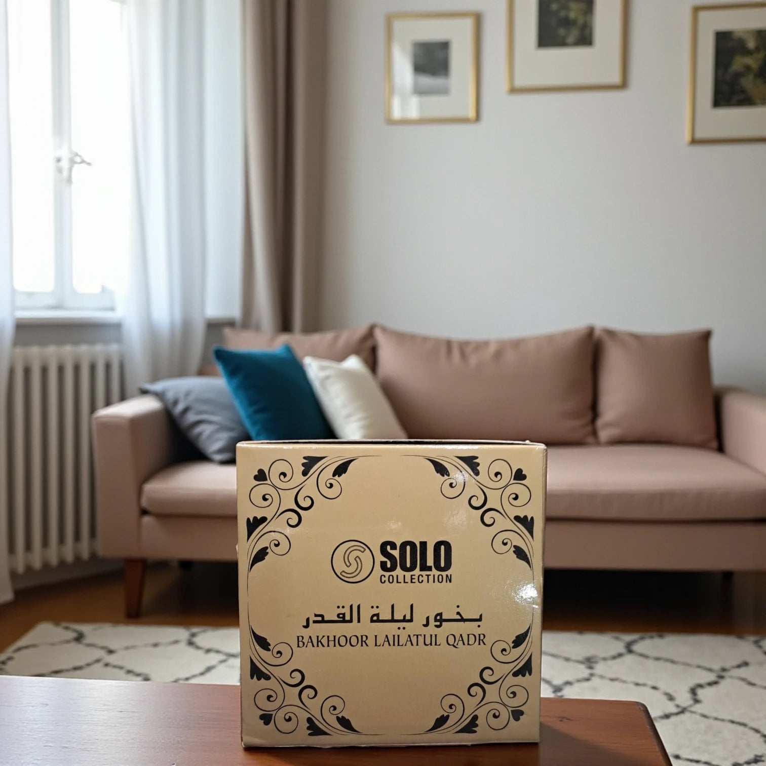 Solo Collection Bakhoor Lailatul Qadr – Premium Arabic Incense for Home, Celebrations & Spiritual Occasions – Long-Lasting Fragrance – 40g Bakhoor - Damoo