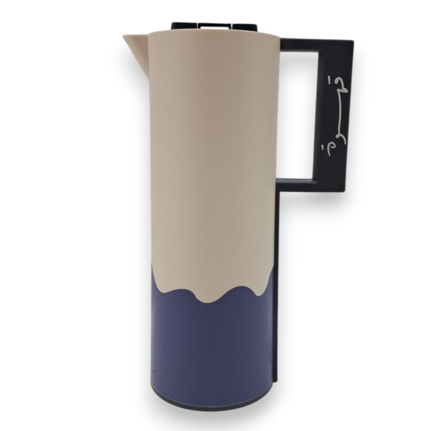 Crystal House 1.0 Liter Premium Vacuum Flask – Double Wall Insulated Arabic Coffee & Tea Thermos with Secure Flip Lid, Ergonomic Handle & Modern Two-Tone Design – Perfect for Home, Office, Travel & Gifting - Damoo