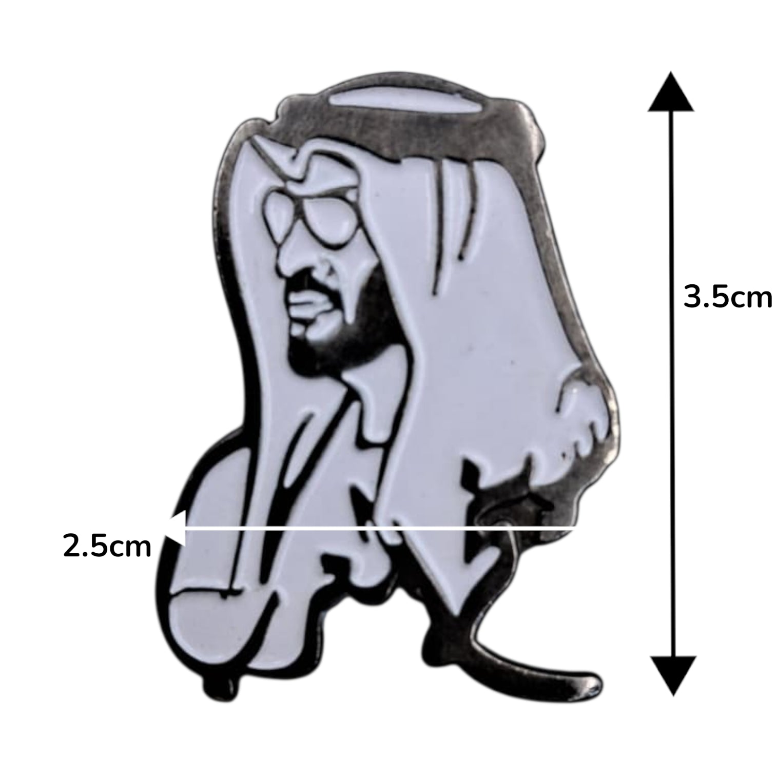 UAE National Emblem & Flag Metal Badge – Elegant Gold-Plated Magnetic Pin for National Day, Flag Day, School & Corporate Celebrations - Damoo