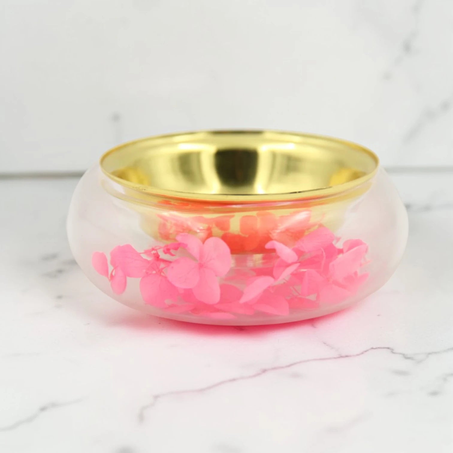 Mini Decorative Incense Burner Bowl – Compact Bakhoor & Fragrance Holder with Perforated Inner Cup (4H x 8.5L × 8.5W CM) - Damoo