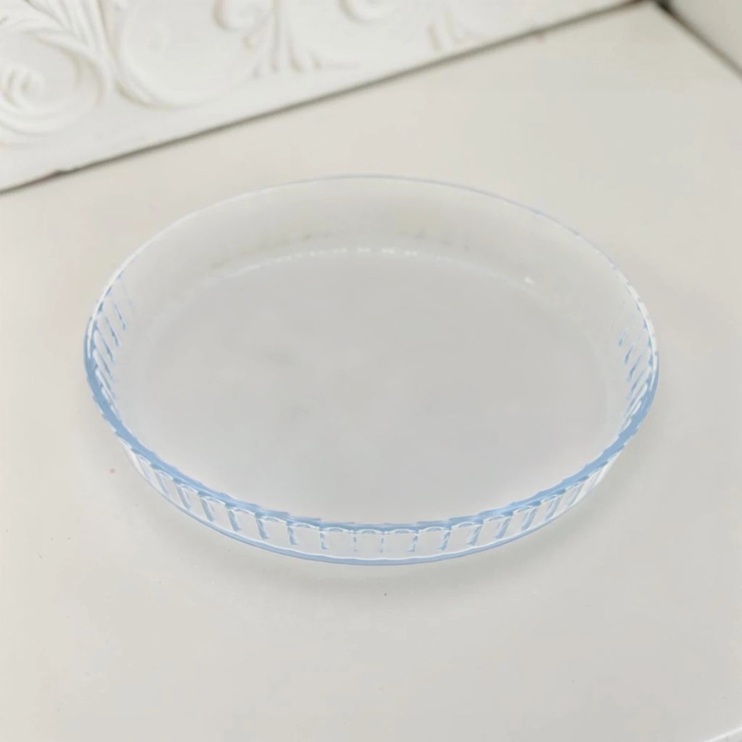 Round Serving Tray Set with Storage Case – Premium Gift Box Tray with Protective Carry Case for Desserts, Snacks & Elegant Table Display (8H x 34L × 34W CM | Tray 26 CM) - Damoo