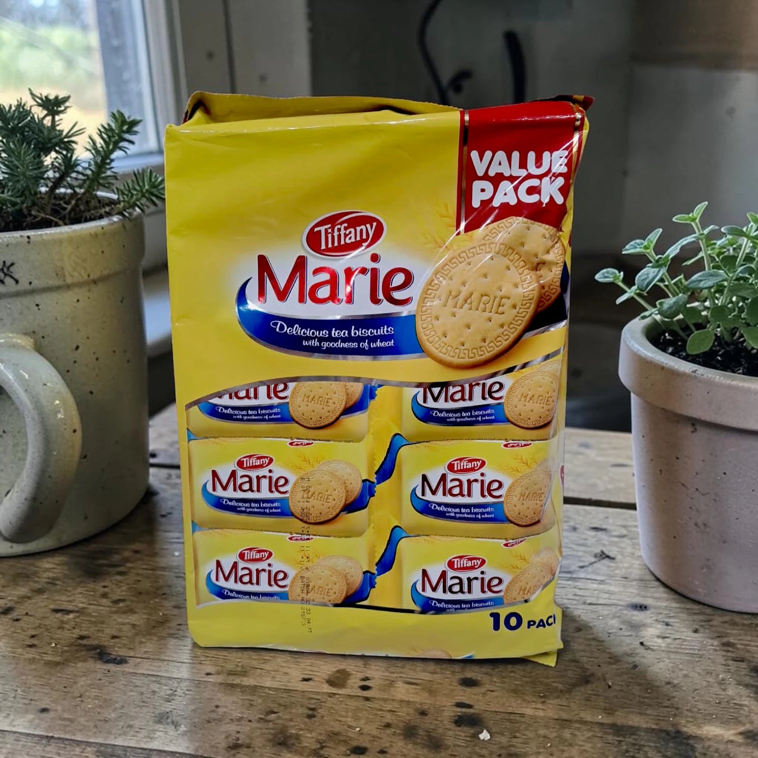 Tiffany Marie Tea Biscuits Value Pack 10 Pack – Classic Wheat Biscuits for Tea Time Snacks, Desserts & Everyday Light Bites - Damoo