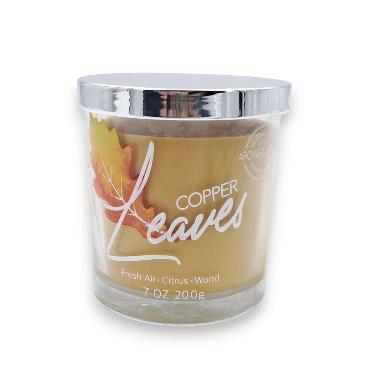 Scented Glass Jar Candle with Lid, Aromatherapy Candle for Home Fragrance, Long Lasting Decorative Candle (9H x 8.5L × 8.5W CM) - Damoo