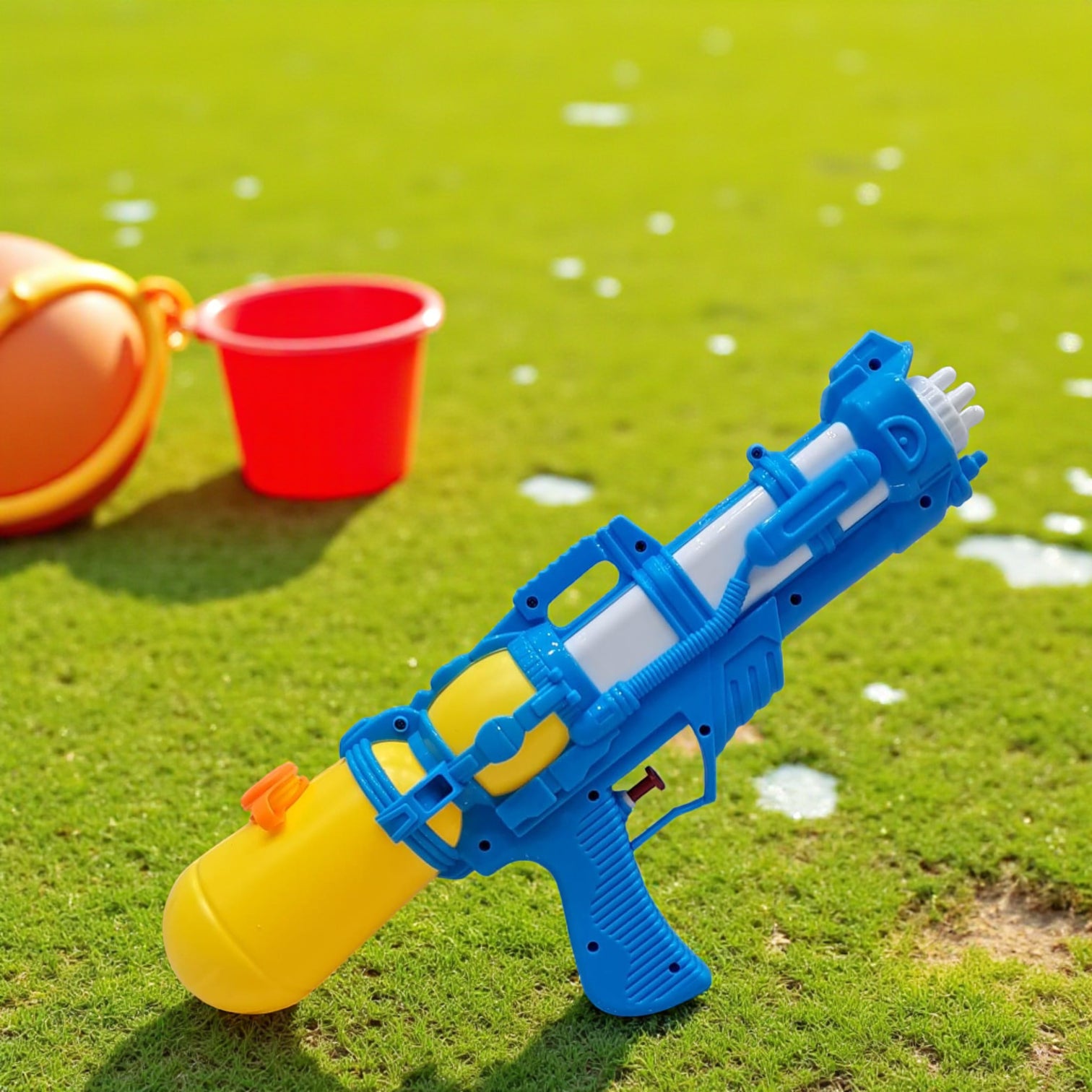 Water Gun Toy for Kids & Adults – High-Pressure Squirt Gun for Summer Outdoor Fun, Pool Parties & Beach Play | Large Capacity Water Blaster for Boys & Girls - Damoo
