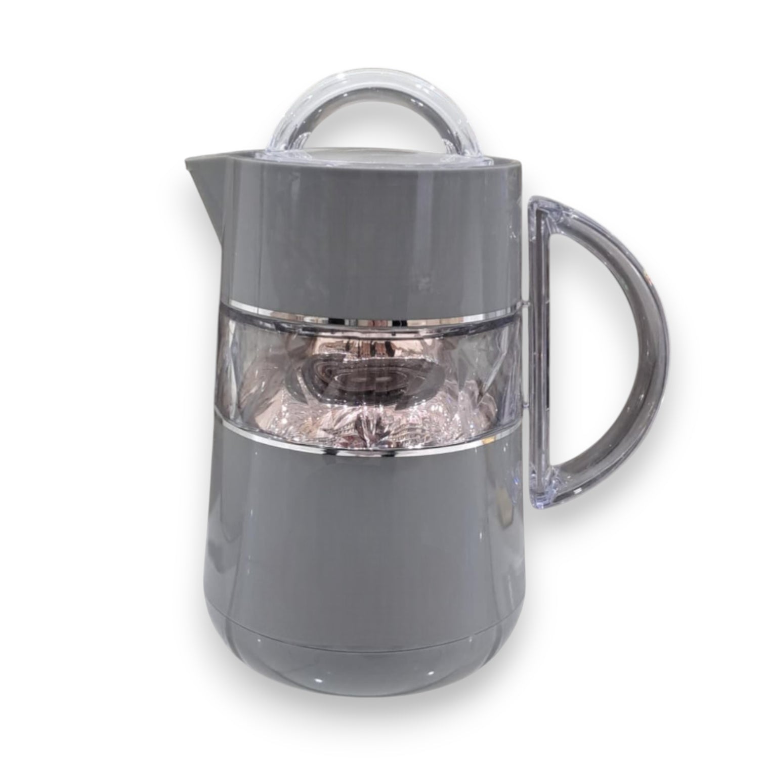 PARATI Premium Plastic Jug DX01L-62 – Stylish Transparent Water Pitcher with Lid & Handle | BPA-Free, Heat-Resistant, 1 L Capacity for Home, Kitchen & Office Use - Damoo