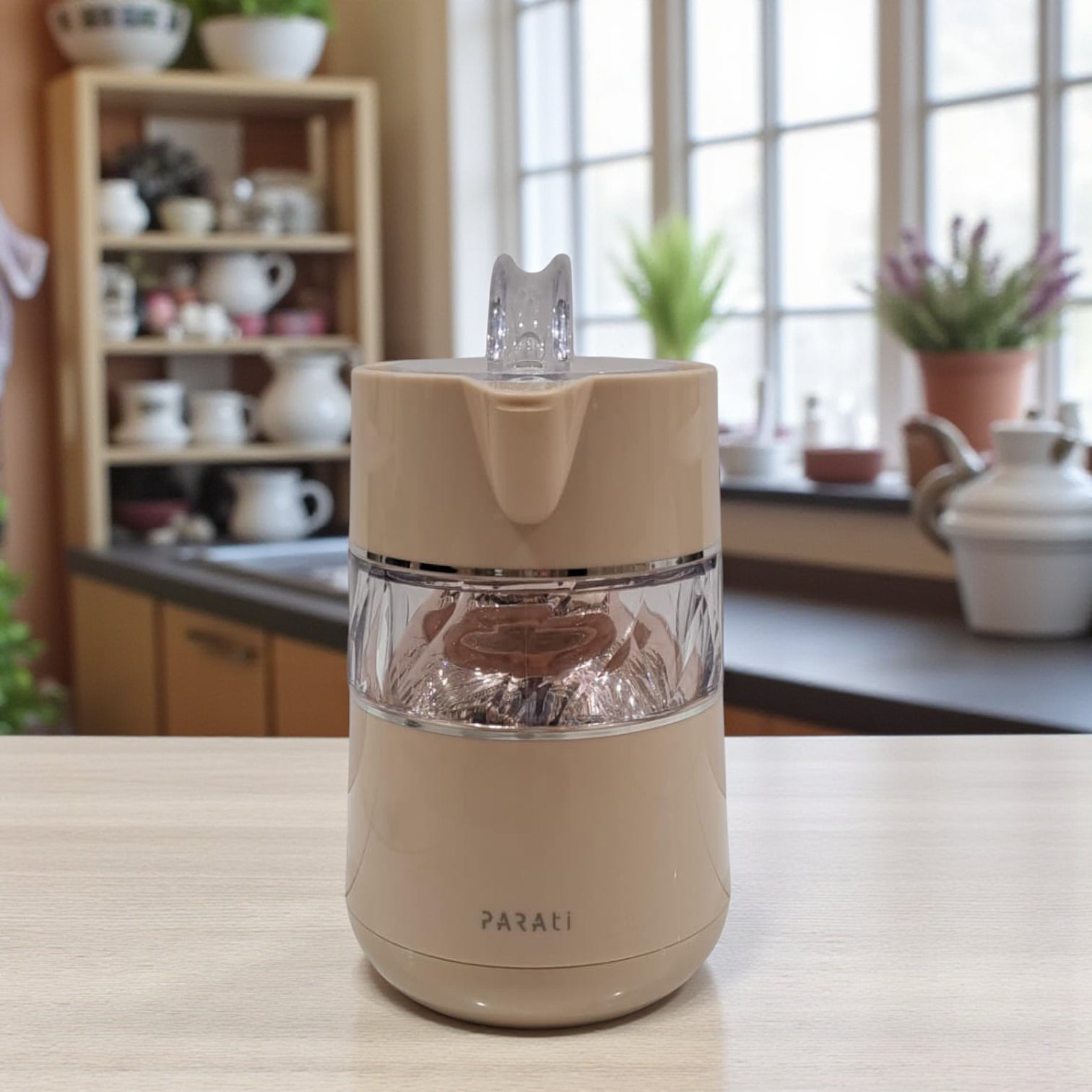 PARATI Premium Plastic Jug DX01L-62 – Stylish Transparent Water Pitcher with Lid & Handle | BPA-Free, Heat-Resistant, 1 L Capacity for Home, Kitchen & Office Use - Damoo