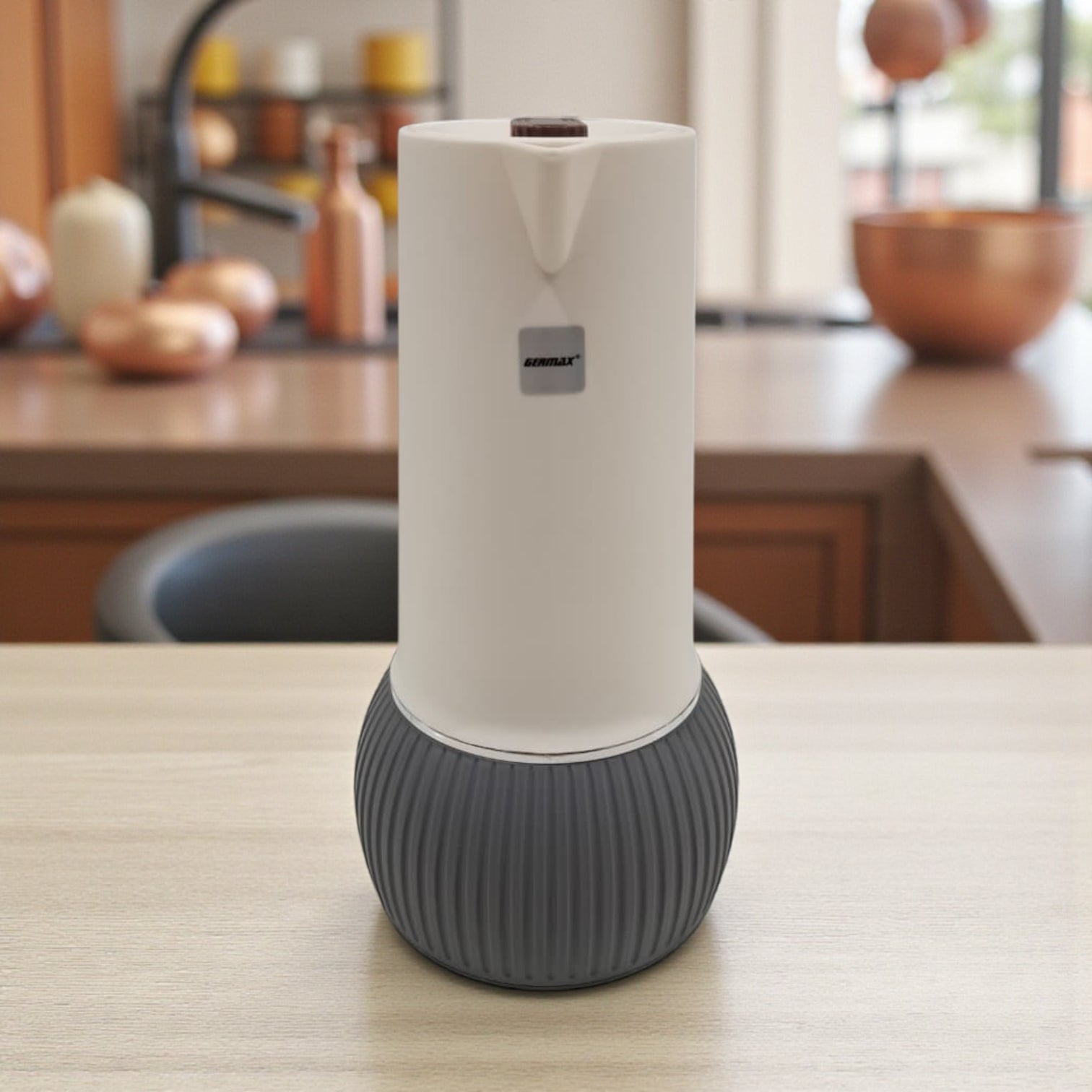 GERMAX 1 Liter Insulated Thermal Jug – Modern Coffee & Tea Vacuum Flask with Handle | Hot & Cold Beverage Carafe for Home, Office & Travel - Damoo