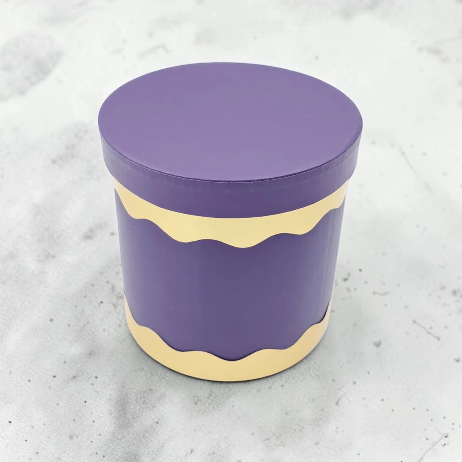 Round Luxury Gift Storage Box with Lid – Elegant Decorative Hat Box for Flowers, Chocolates, Hampers & Event Gifts – Available in 3 Sizes (20H x 20L x 20W CM) - Damoo