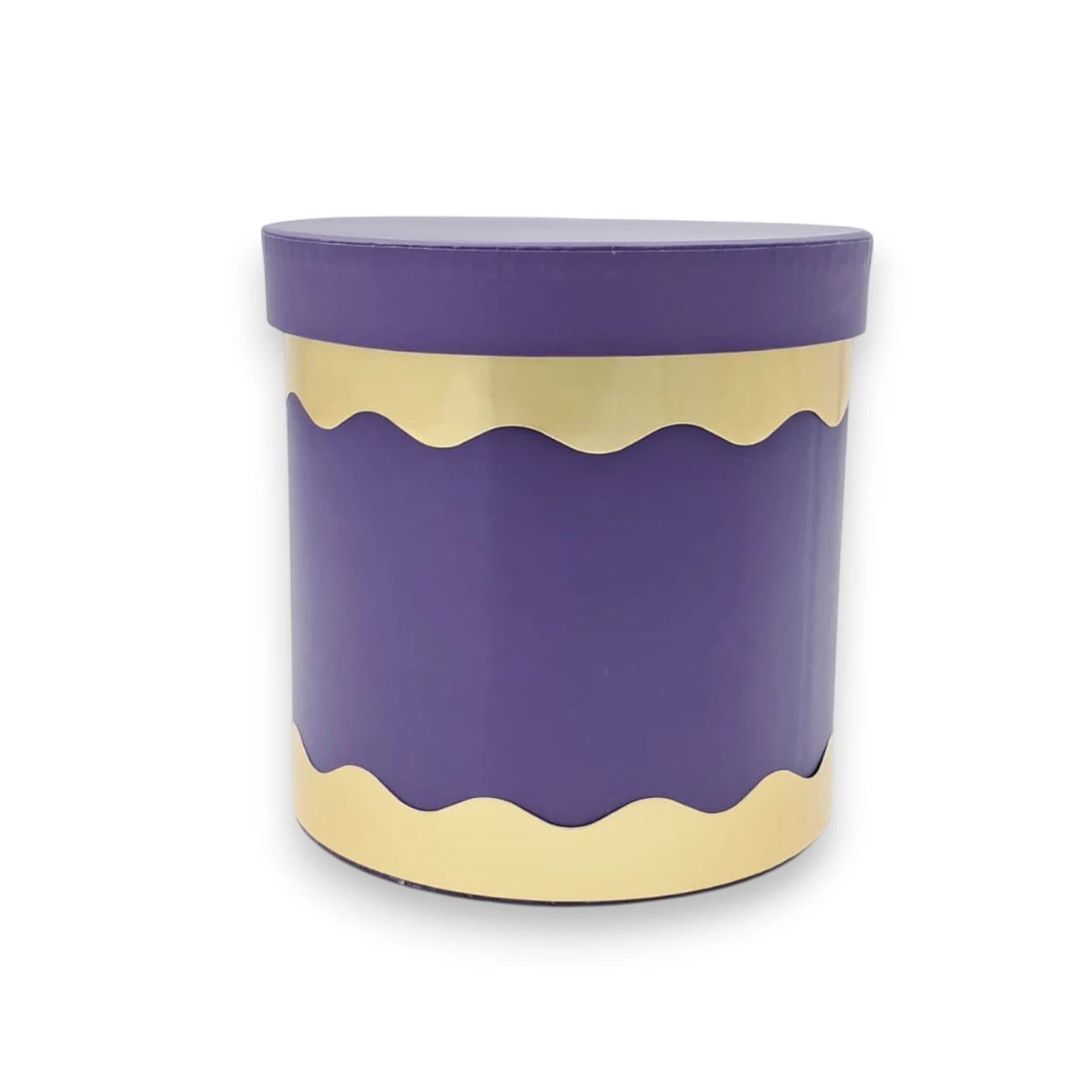 Round Luxury Gift Storage Box with Lid – Elegant Decorative Hat Box for Flowers, Chocolates, Hampers & Event Gifts – Available in 3 Sizes (20H x 20L x 20W CM) - Damoo