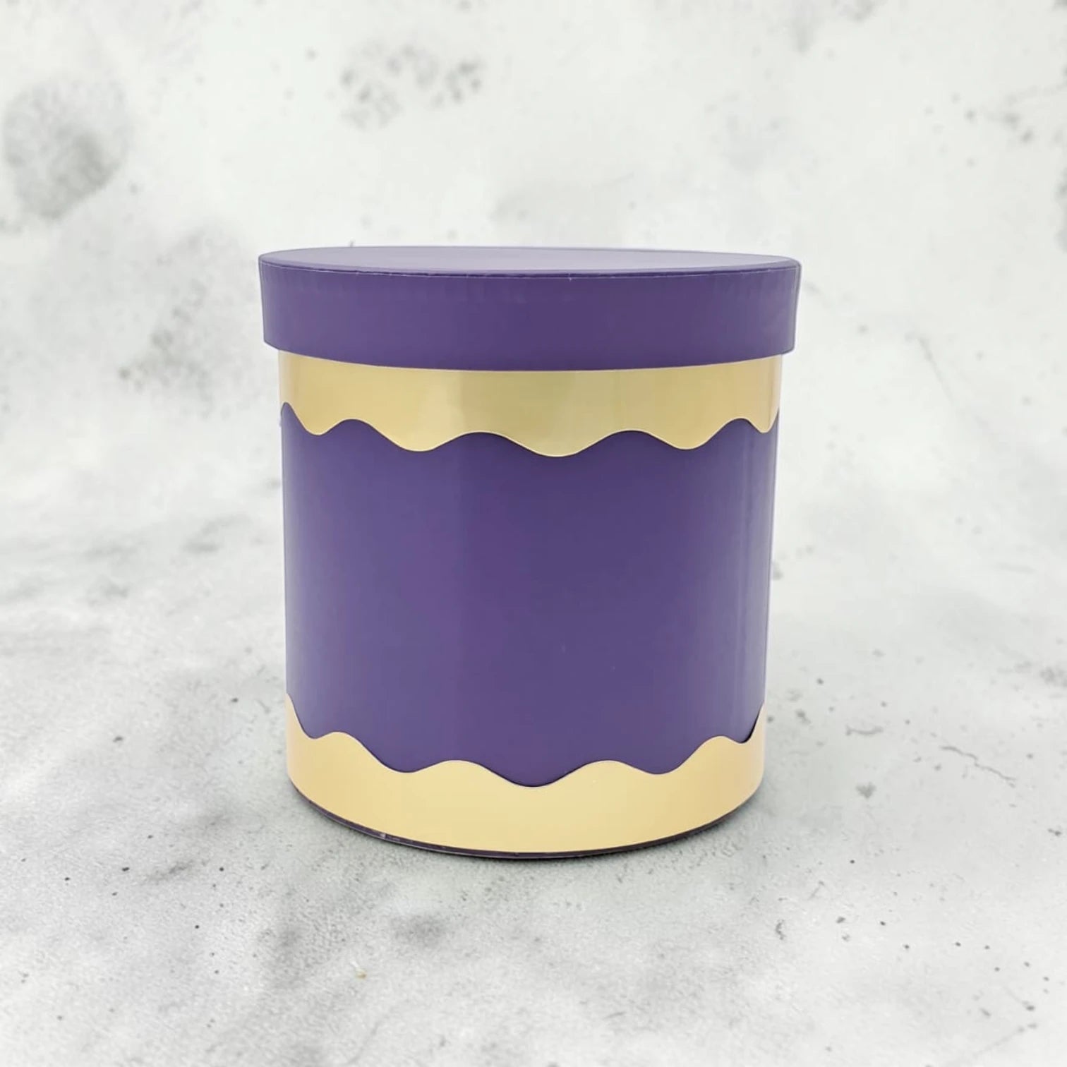 Round Luxury Gift Storage Box with Lid – Elegant Decorative Hat Box for Flowers, Chocolates, Hampers & Event Gifts – Available in 3 Sizes (20H x 20L x 20W CM) - Damoo