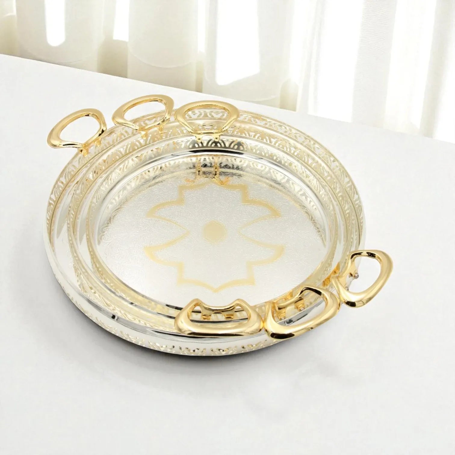 Ansa Luxury Collection High-Quality Serving Tray – Elegant Decorative Tray for Dining, Coffee Table & Home Décor - Damoo