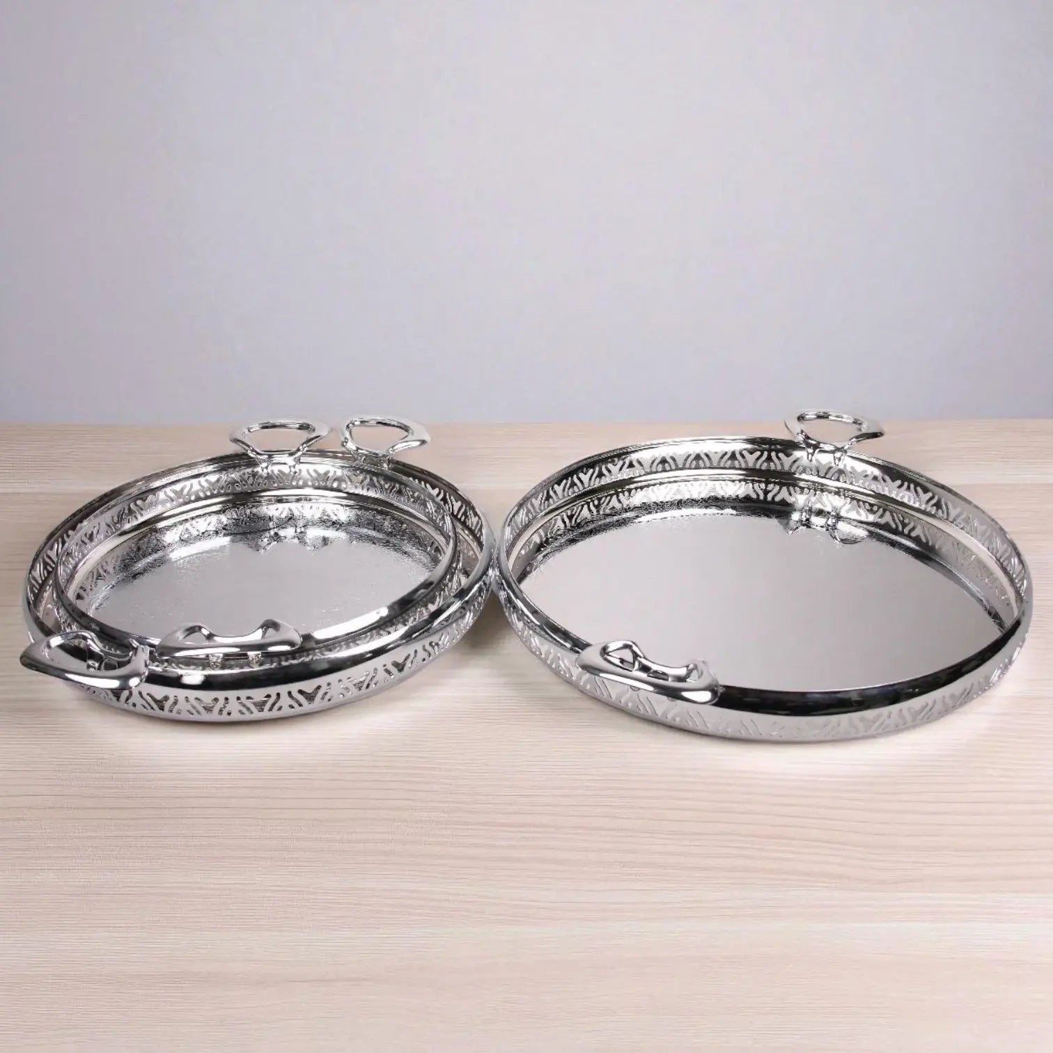 Ansa Luxury Collection Premium Serving Tray – Elegant Decorative Tray for Coffee Table, Dining, and Home Décor - Damoo