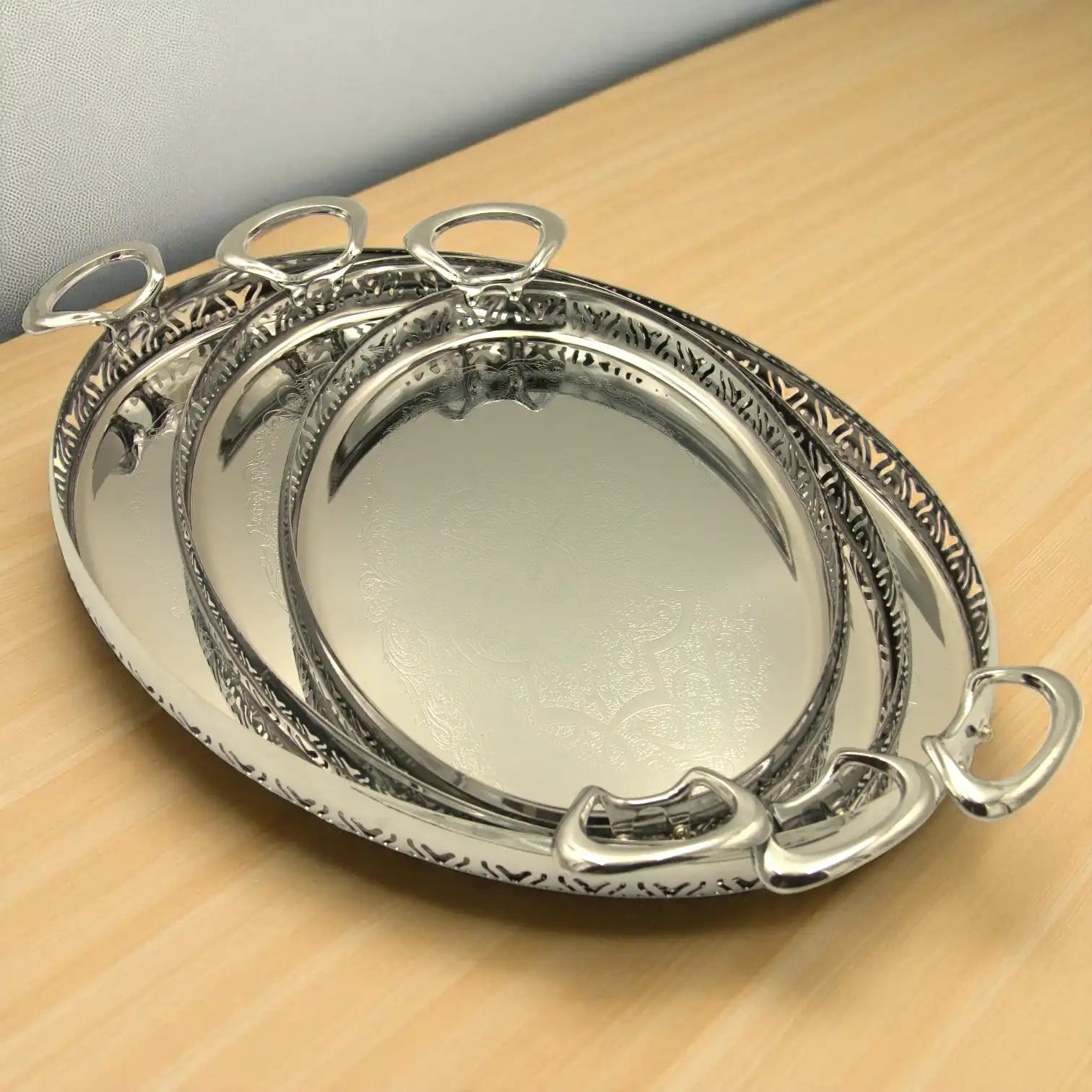 Ansa Luxury Collection Premium Serving Tray – Elegant, Durable & High-Quality Home Décor Tray - Damoo