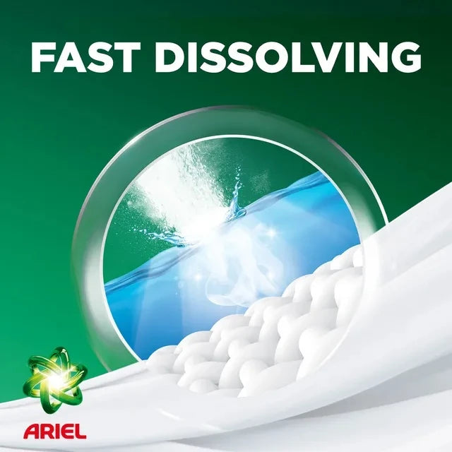 Ariel Automatic Laundry Powder Detergent 5Kg – Powerful Stain Removal, Original Fresh Scent, Effective Cleaning at 30°C for Whites & Colors - Damoo