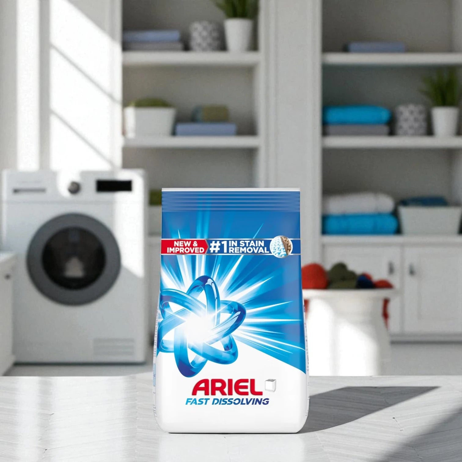 Ariel Semi-Automatic Laundry Detergent Powder 7 kg – Original Scent – Powerful Stain Removal with Long-Lasting Freshness – For Semi-Automatic Washing Machines - Damoo