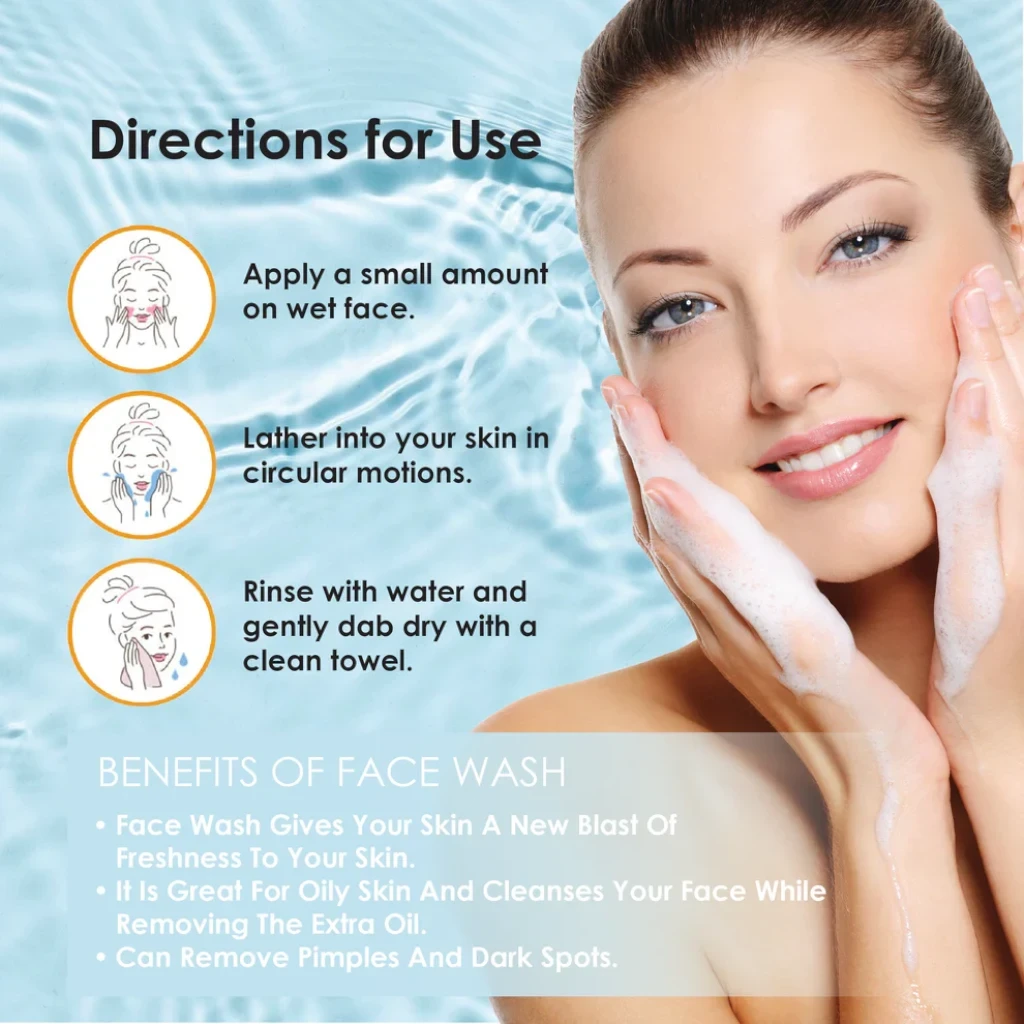 Beauty Clinic Lemon Face Wash – Brightening Cleanser with Vitamin C & Natural Lemon Extract for Radiant, Even Skin Tone, Oil Control & Daily Purification – Suitable for All Skin Types – 150ml Tube - Damoo