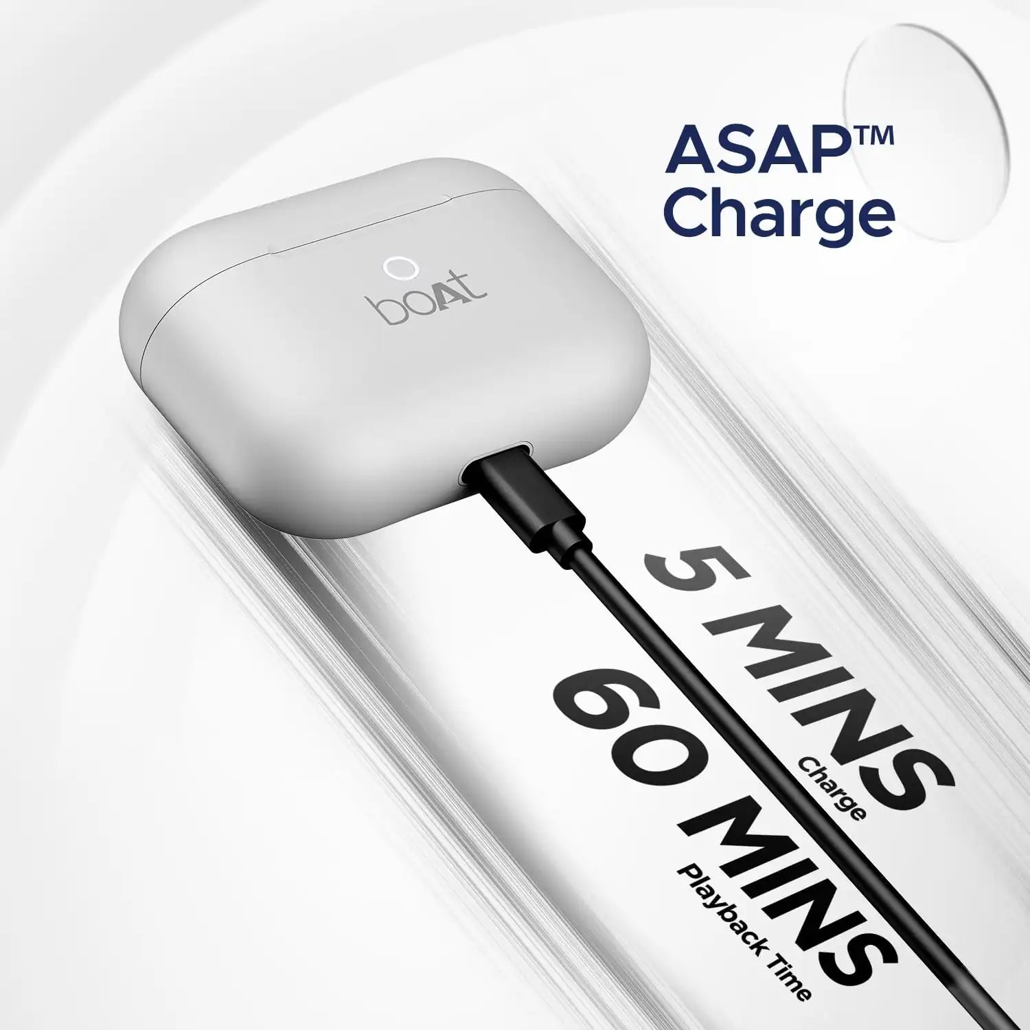 boAt Airdopes Alpha TWS Earbuds with 35H Playback, ASAP Charge, BEAST Gaming Mode, ENx Noise Reduction, IPX5 Water Resistance & boAt Signature Sound – Wireless Earbuds for iPhone & Android - Damoo