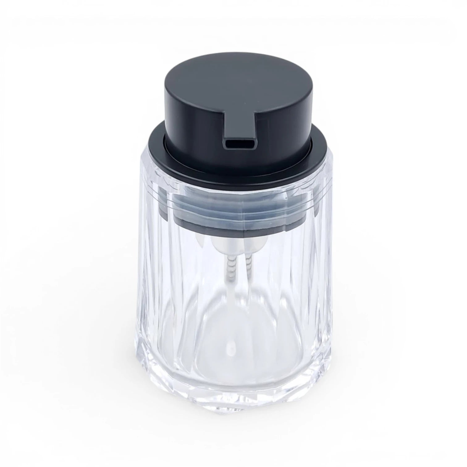 SHENGYA Foaming Soap Dispenser 280ml, Transparent Refillable Plastic Pump Bottle for Bathroom & Kitchen Countertop - Damoo