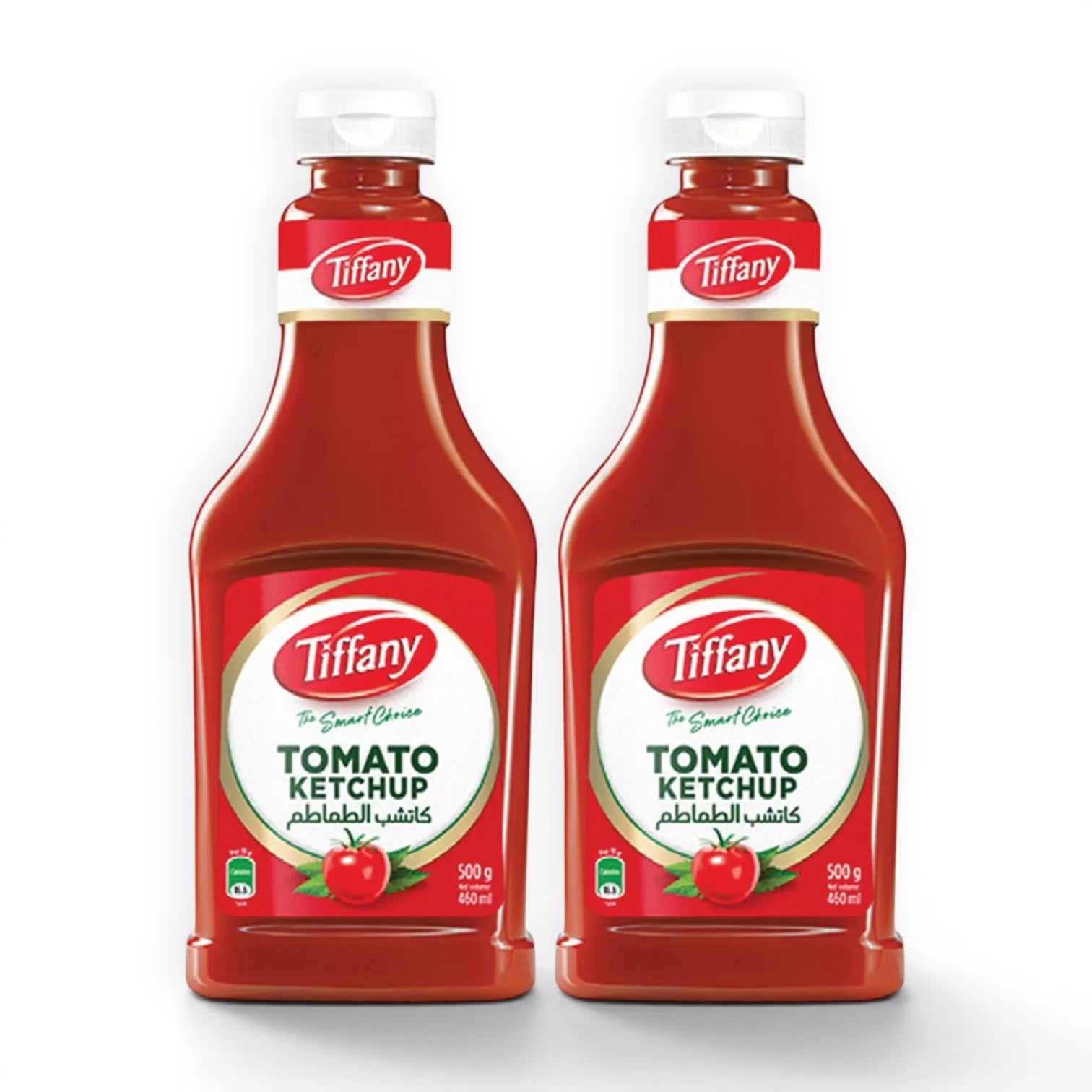 Tiffany Tomato Ketchup Value Pack 2 x 500g – Rich & Tangy Flavor, Smooth Texture, Perfect for Dips & Meals - Damoo