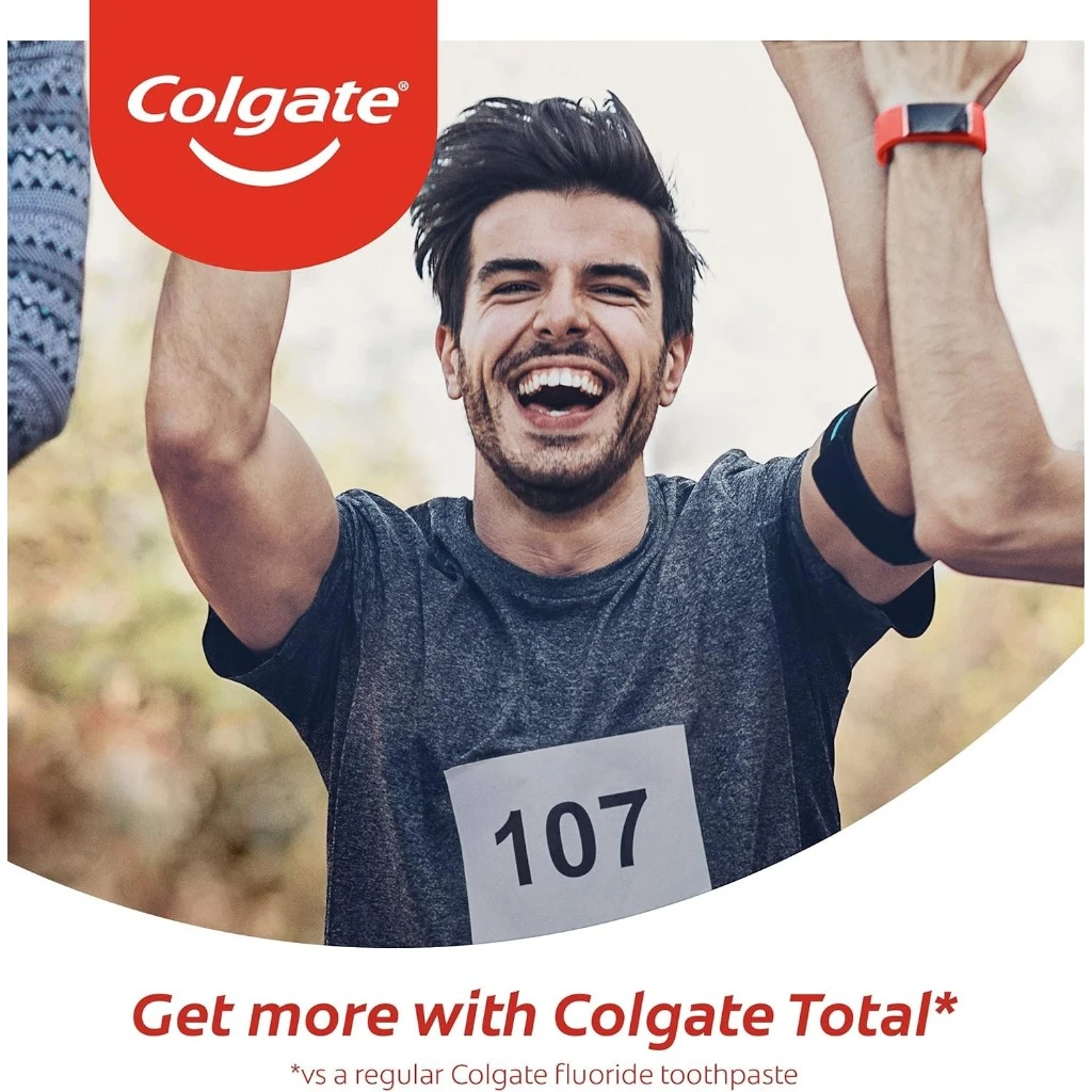 Colgate Total 12 Toothpaste 75ml – Anti-Tartar Formula with Zinc for 12-Hour Whole Mouth Protection | Cavity, Plaque & Gum Care Toothpaste - Damoo
