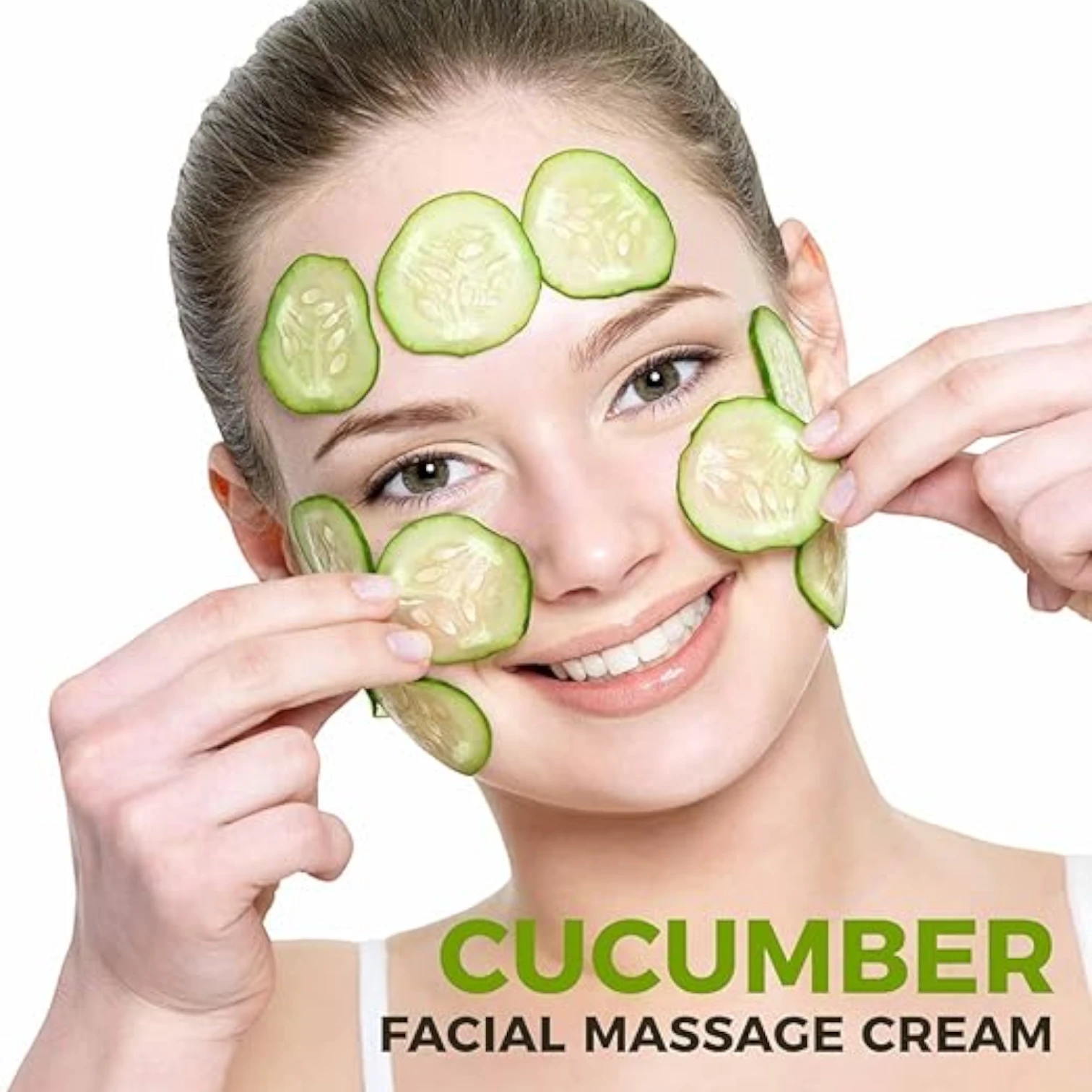 COSMO Cucumber Facial Massage Cream 600ml – Hydrating, Cooling & Skin-Toning Moisturizer for Daily Use - Damoo
