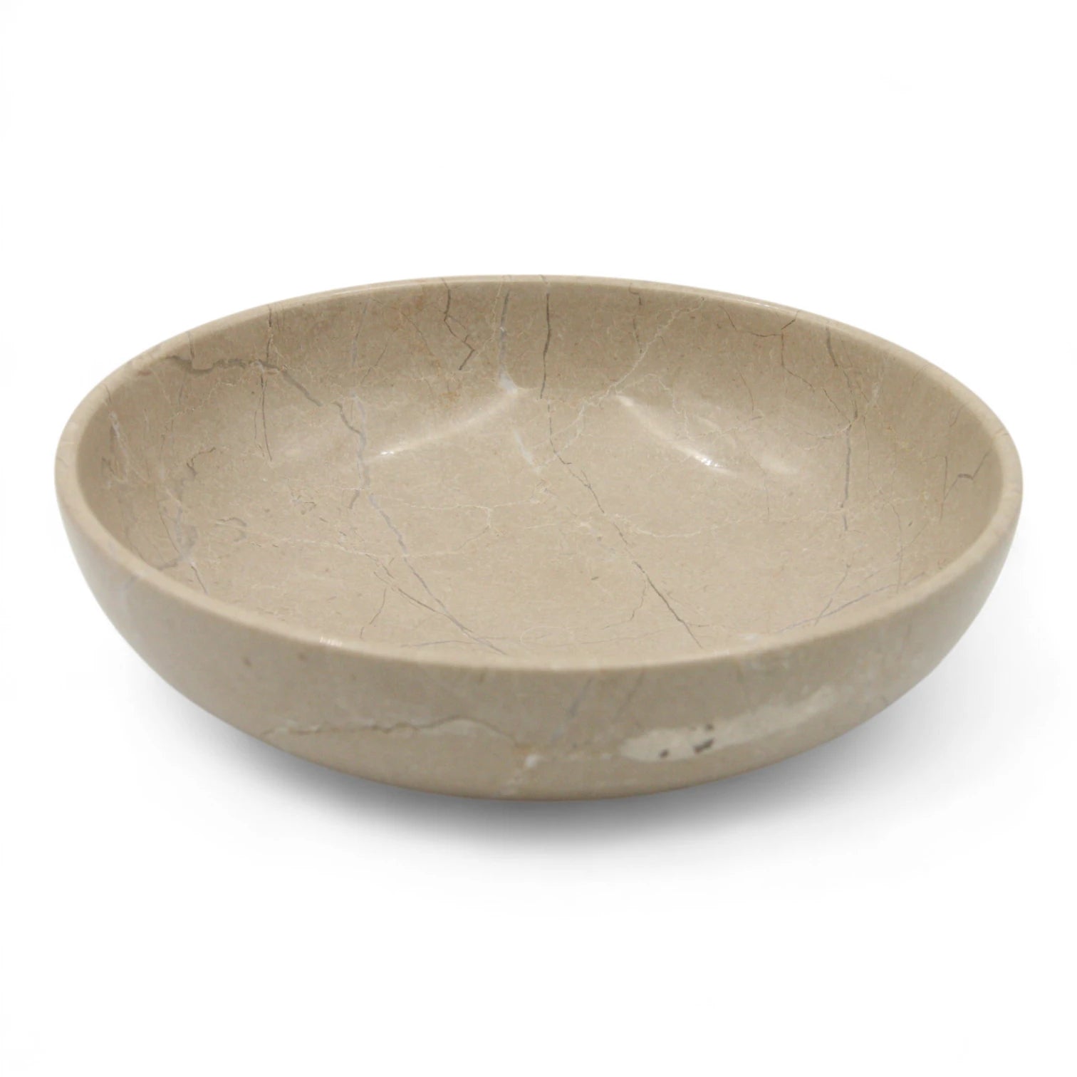 Damoo Handcrafted Onyx Marble Decorative Bowl – Natural Striped Stone Accent for Coffee Tables, Kitchens & Office Décor - Damoo