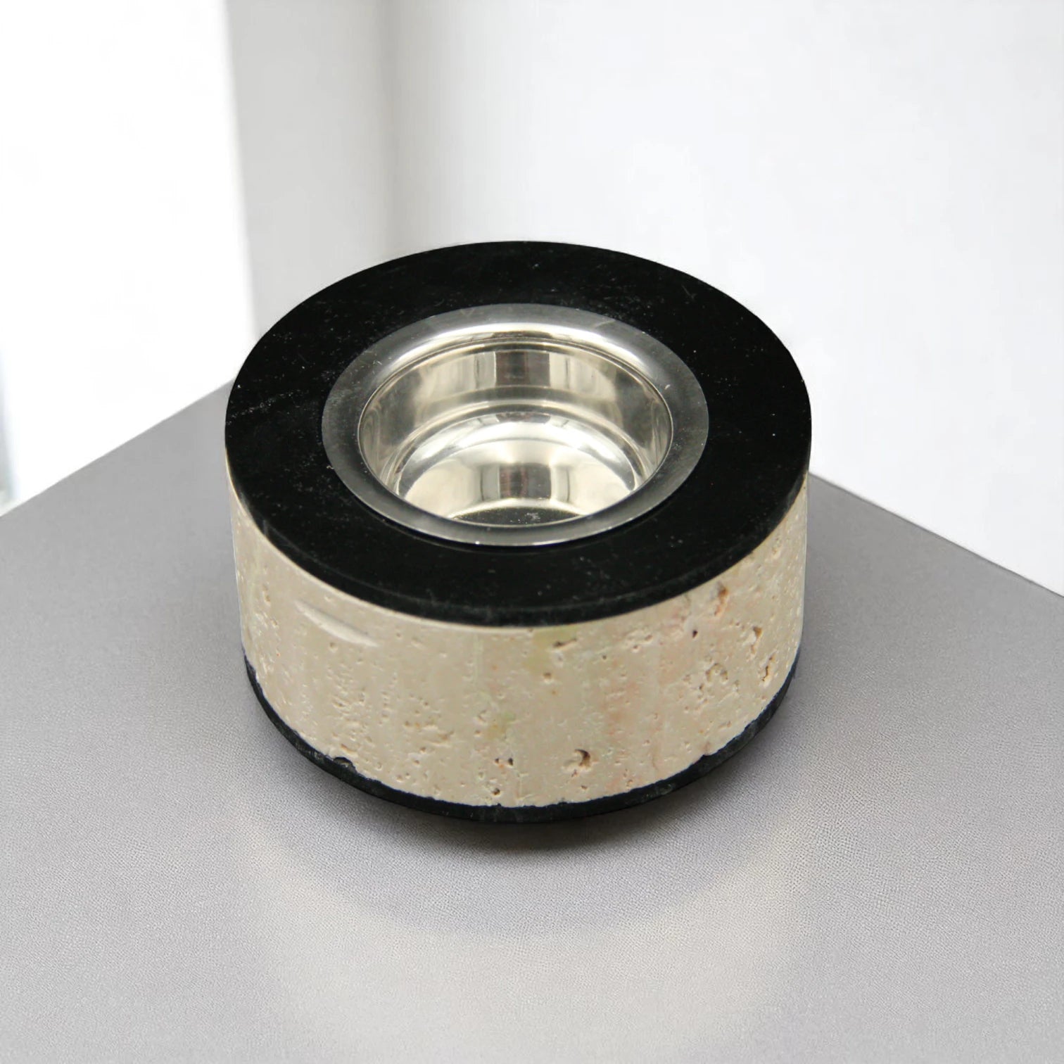 Damoo Luxury Marble Incense Burner Set with Oud Storage Container and Removable Steel Cup - Damoo
