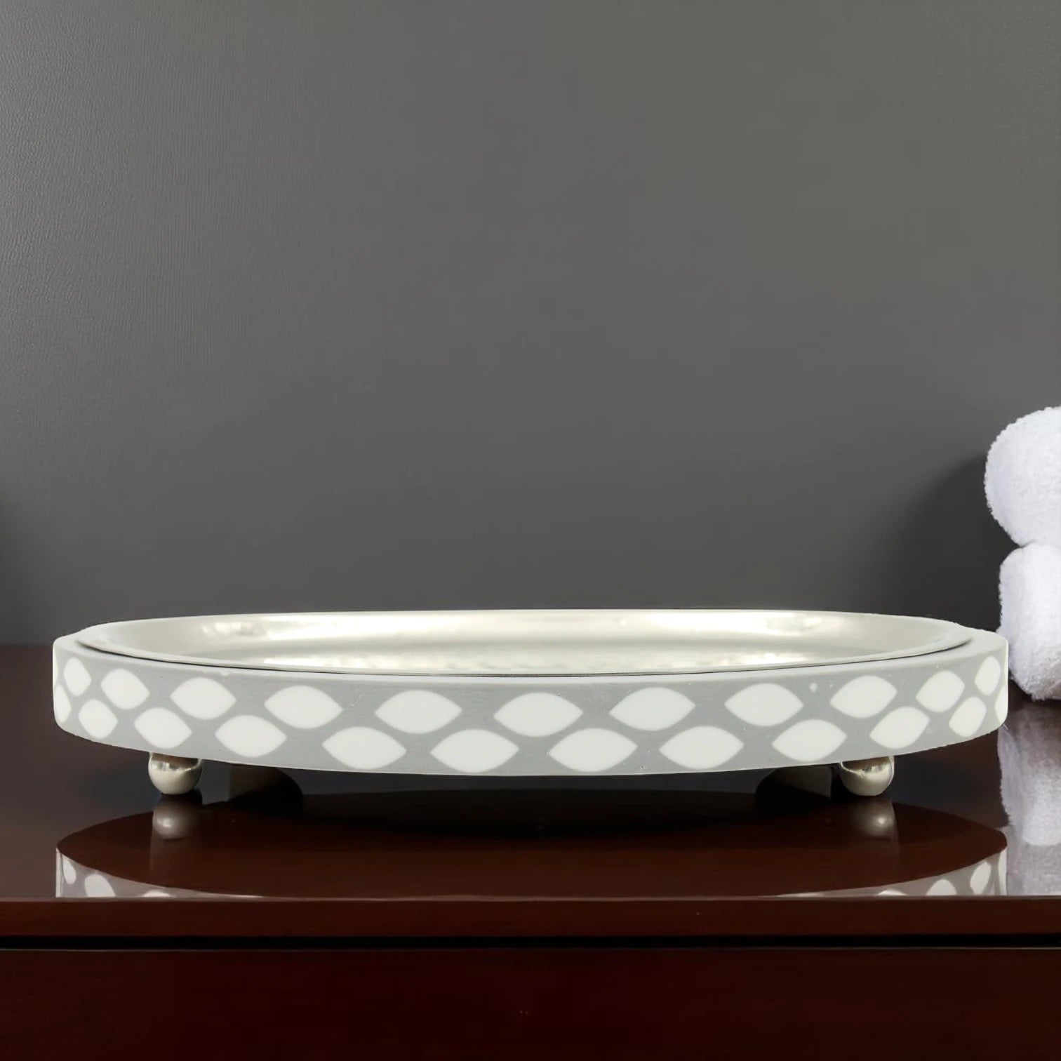 Damoo Tray – Luxury Decorative Serving Tray for Coffee, Dates & Home Décor - Damoo