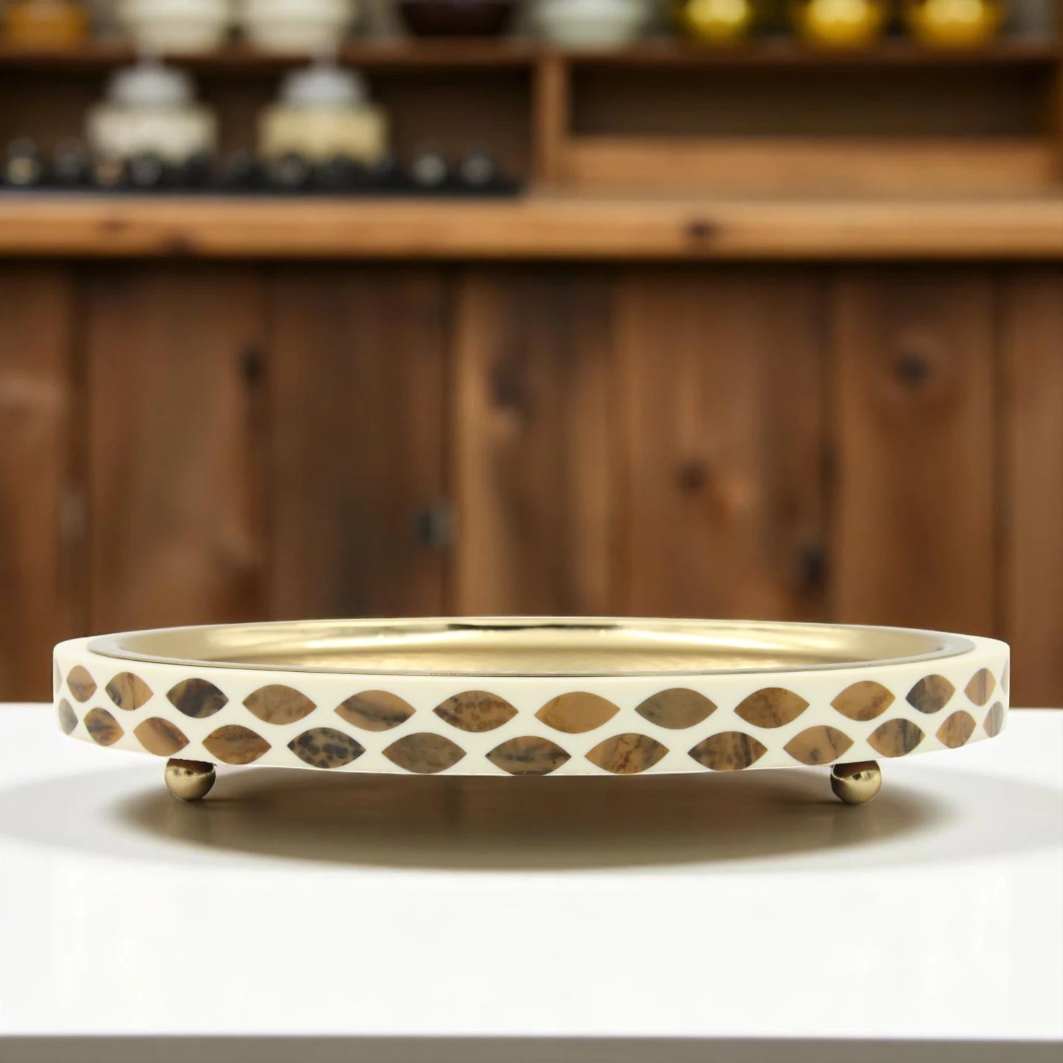 Damoo Tray – Luxury Decorative Serving Tray for Coffee, Dates & Home Décor - Damoo