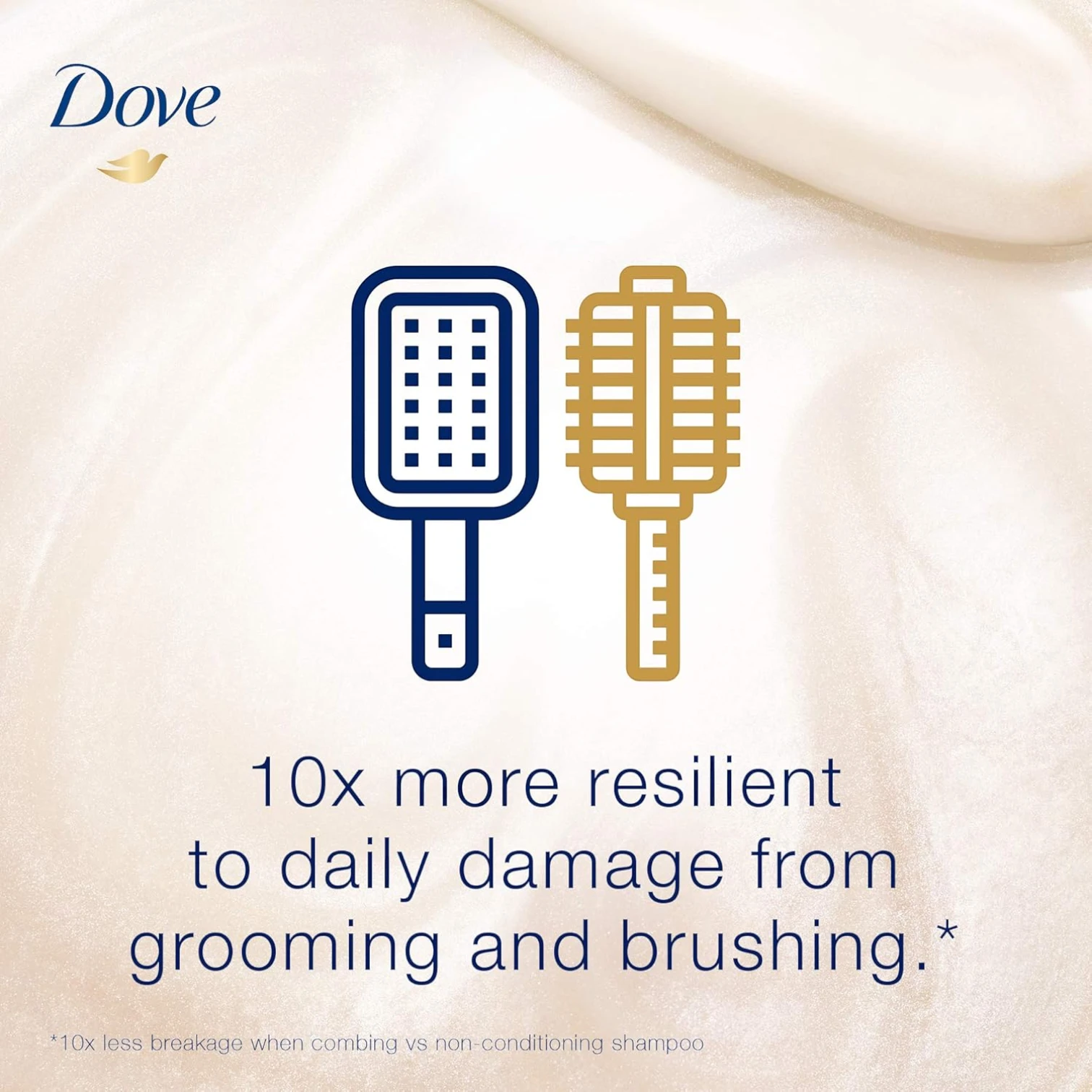 Dove Intensive Repair Shampoo – Pack of 2 (400ml Each) | For Damaged Hair | With Bio-Restore Formula, Amino Acids & Nourishing Oils | 100% Healthy-Looking Hair | Alcohol-Free - Damoo