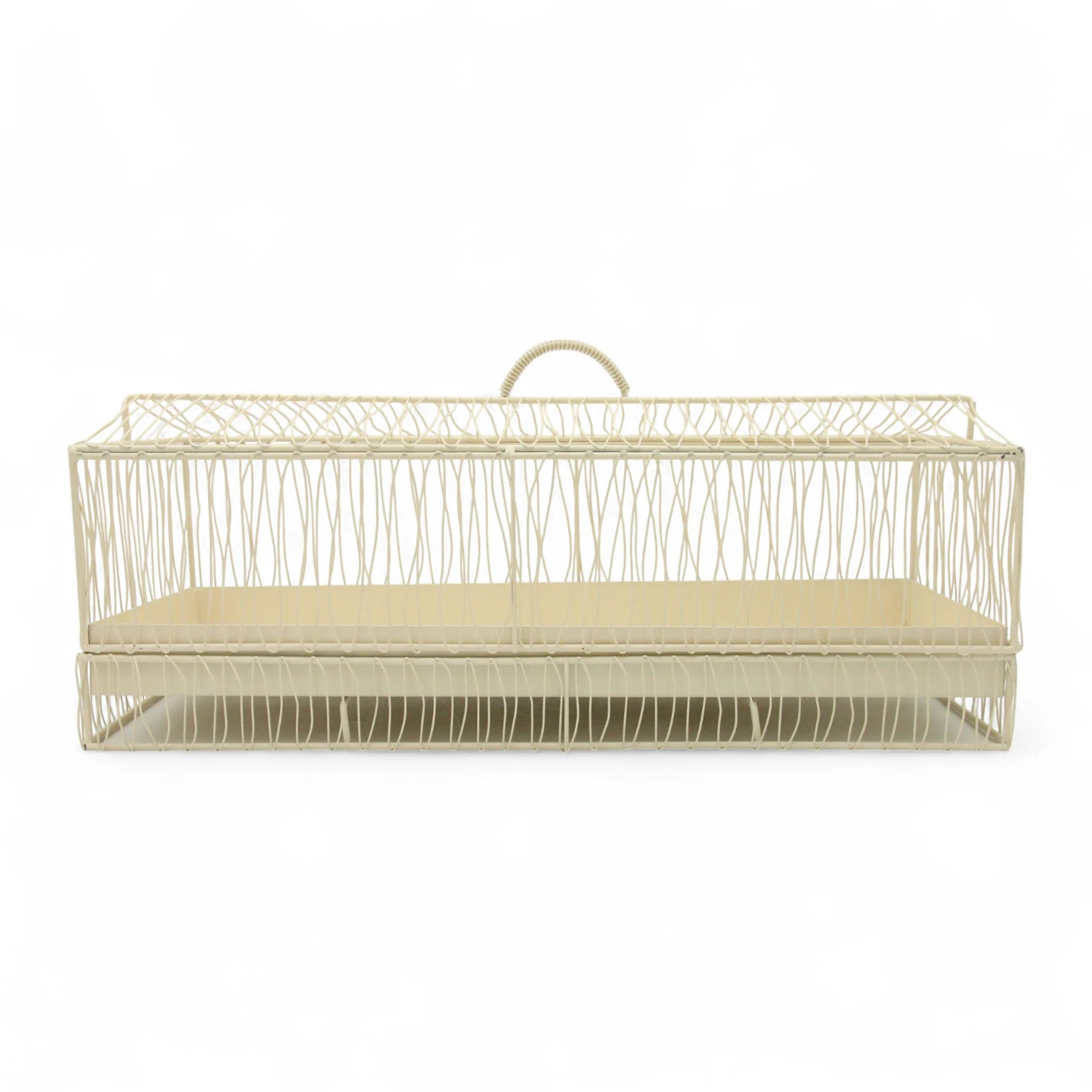 Durable Multipurpose Serving Tray with Shatter-Resistant Base & Insect-Proof Metal Mesh Dome β Ideal for Elegant Fruit, Pastry, and Dessert Presentation Indoors or Outdoors - Damoo