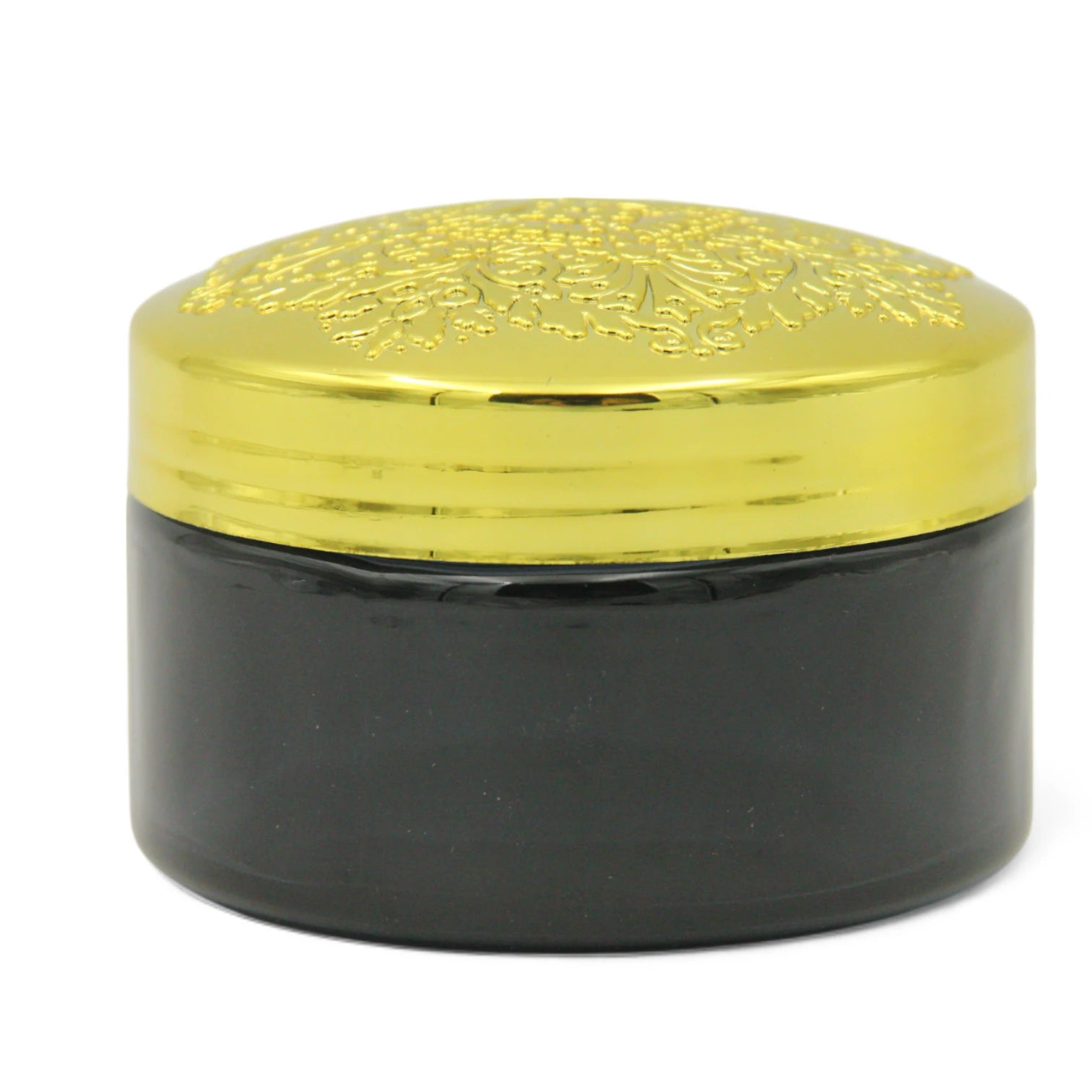 Elegant Semi-Clear Red Bakhoor Jar with Gold Lid 200ML – Luxury Storage for Oud, Bakhoor & More - Damoo