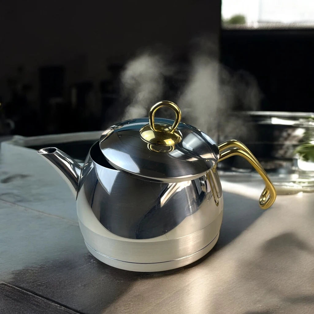 Evimsaray 16 Pieces Premium 18/10 Stainless Steel Cookware Set – Induction Compatible, Non-Toxic, Easy to Clean, Professional Quality Pots and Pans - Damoo
