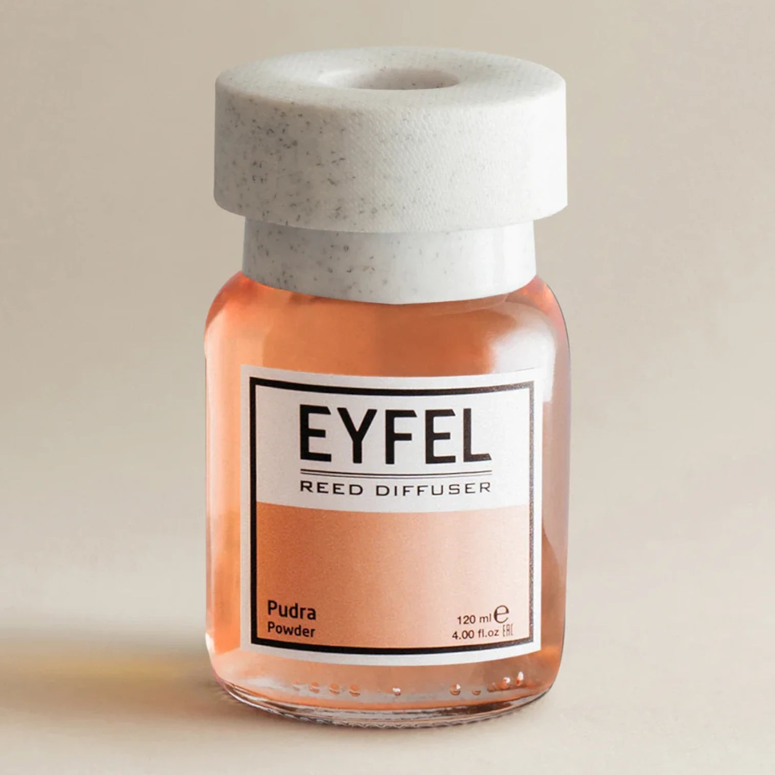 EYFEL Reed Diffuser Powder – 120ML Long-Lasting Essential Oil Air Freshener for Home & Office | Natural Aromatherapy with Bamboo Sticks | Mood Enhancing Scent Diffuser - Damoo