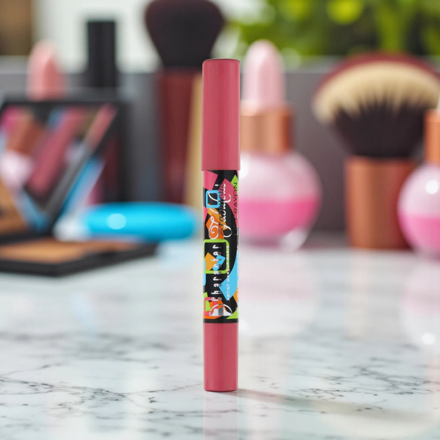 Character Fabulous Lip Crayon – Shade YL014. 16H long-lasting matte lip crayon with intense pigment, waterproof & smudge-proof formula. Smooth, lightweight & travel-friendly. - Damoo