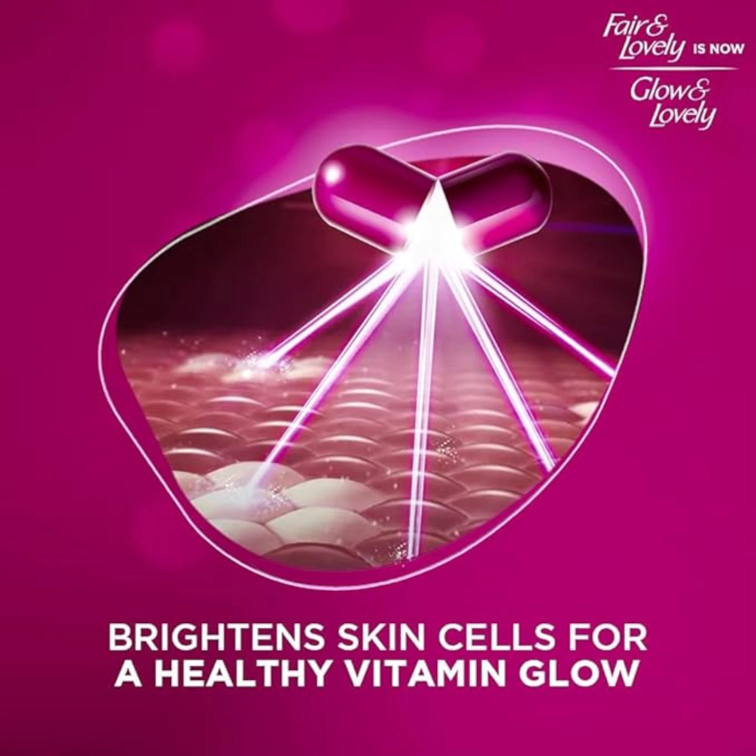 Fair & Lovely Glow & Lovely Moisture Plus Face Cream with Multivitamins & VitaGlow – Glowing, Moisturised Skin for 24 Hours, 100g - Damoo