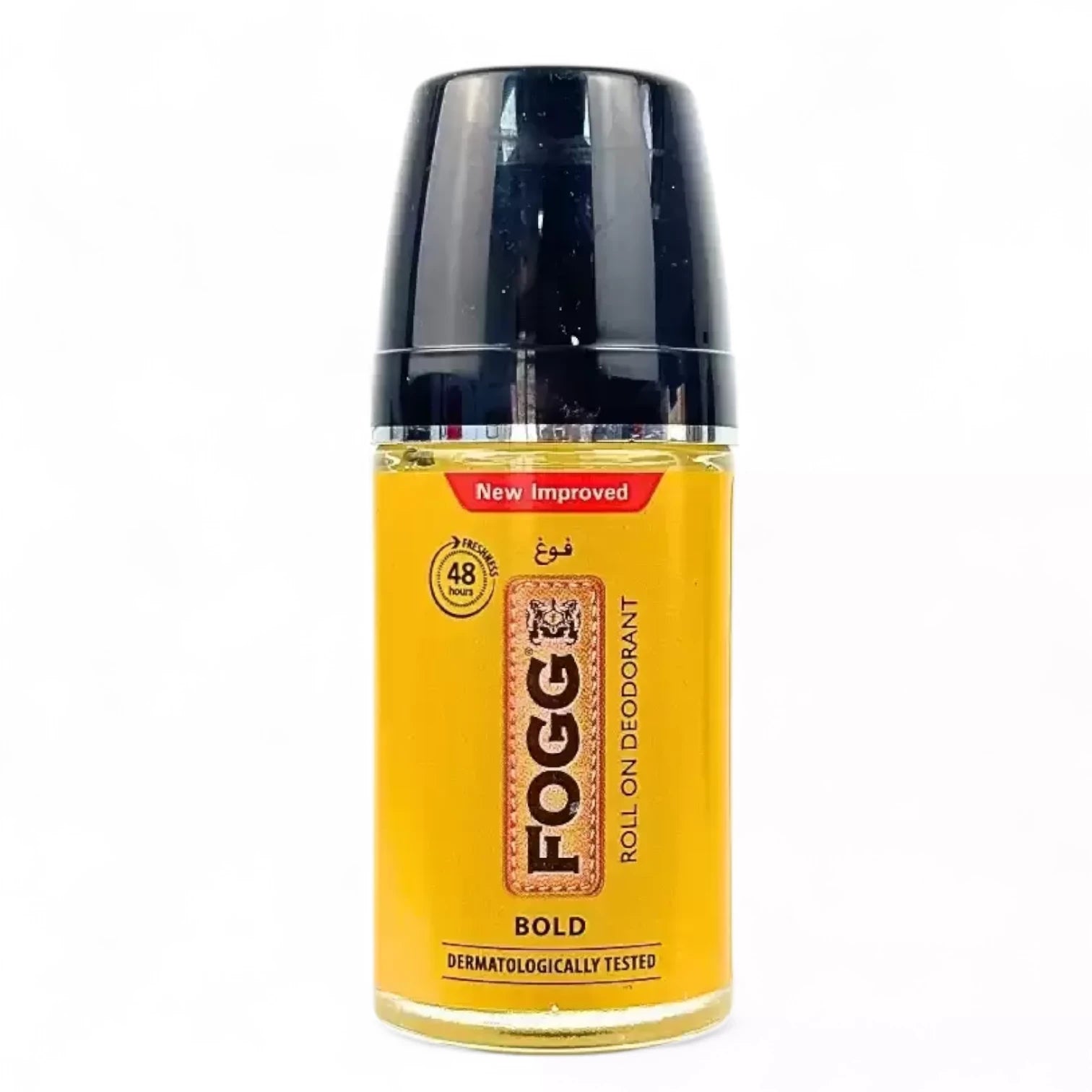 Fogg Bold Roll-On Deodorant for Men – 50ml | Alcohol-Free, Long-Lasting Bold Fragrance | 48-Hour Freshness & Sweat Control | No Colorants, Dermatologically Tested - Damoo