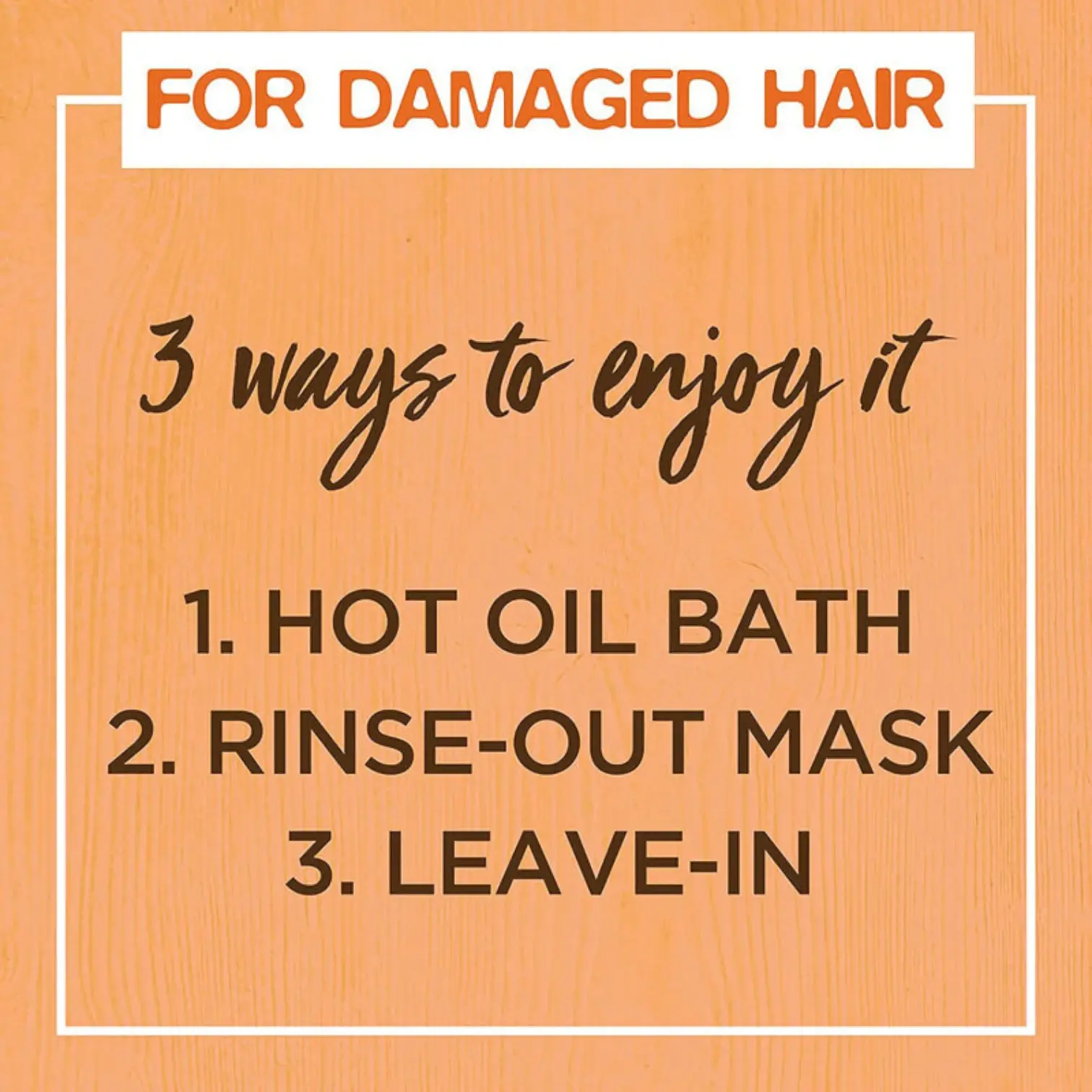 Garnier Ultra Doux Papaya Hair Food 3-in-1 Hair Cream for Damaged Hair – 390ml – Repairing Hair Mask with Papaya & Amla – 98% Natural Origin, Vegan, Silicone-Free Formula - Damoo