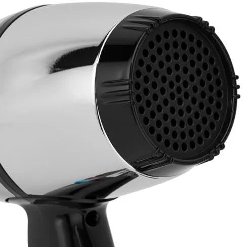 Geepas 2000W Professional Hair Dryer β 2 Heat & Speed Settings, Cool Shot, Nozzle Attachment, Overheat Protection, Mirror Silver Finish β GHD86072 - Damoo