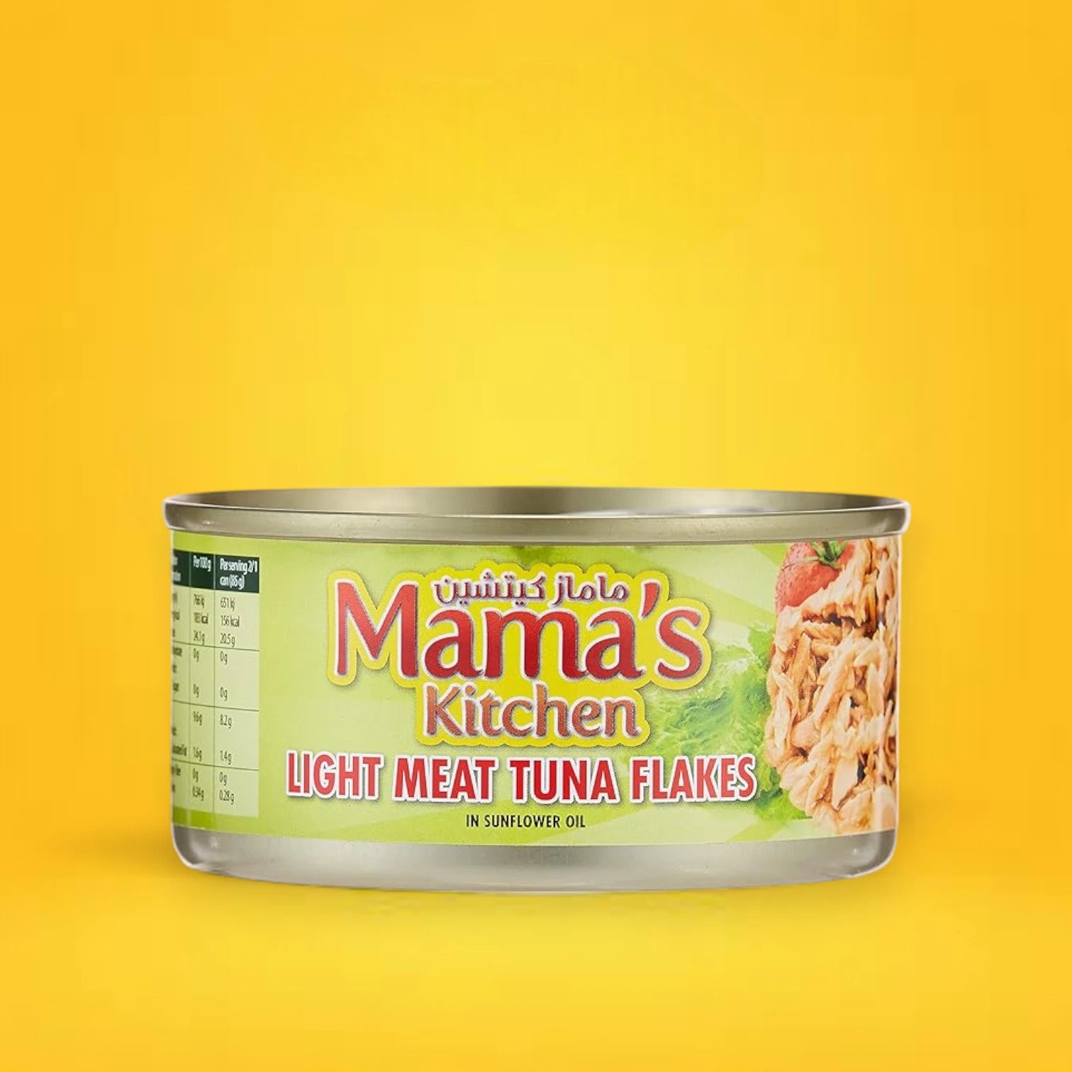 Mama’s Kitchen Light Meat Tuna Flakes in Sunflower Oil – 3 x 185g | Ready-to-Eat, Heart-Friendly, High-Protein Tuna for Everyday Meals & Keto Recipes - Damoo
