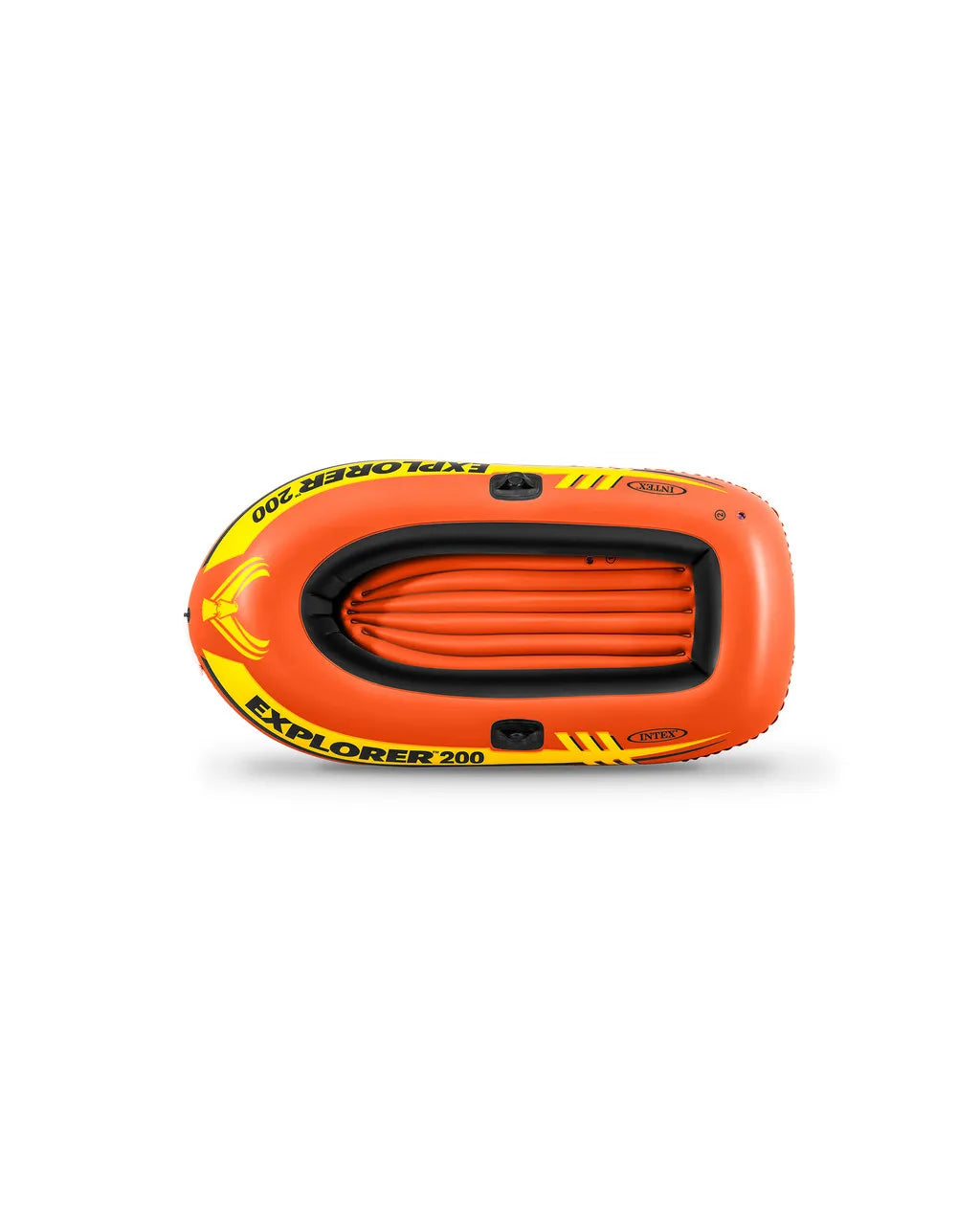 Intex Explorer™ 200 Inflatable Boat Set – 2-Person Raft with Oars & Pump | 185 × 94 × 41 cm | Max Load 95 kg | Pool & Lake Use - Damoo