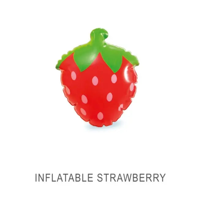 INTEX Fun N Fruity Inflatable Play Center with Slide, Dual Pools & Water Toys – 244 x 191 x 91 cm, For Kids Ages 2+, Includes Ball Toss Game, Fruits, Water Sprayer & Repair Patch - Damoo