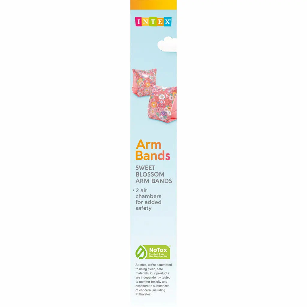 INTEX Kids Arm Bands – Inflatable Swim Floaties for Kids Ages 3–5 (Dual Air Chambers, Compact & Safe) - Damoo