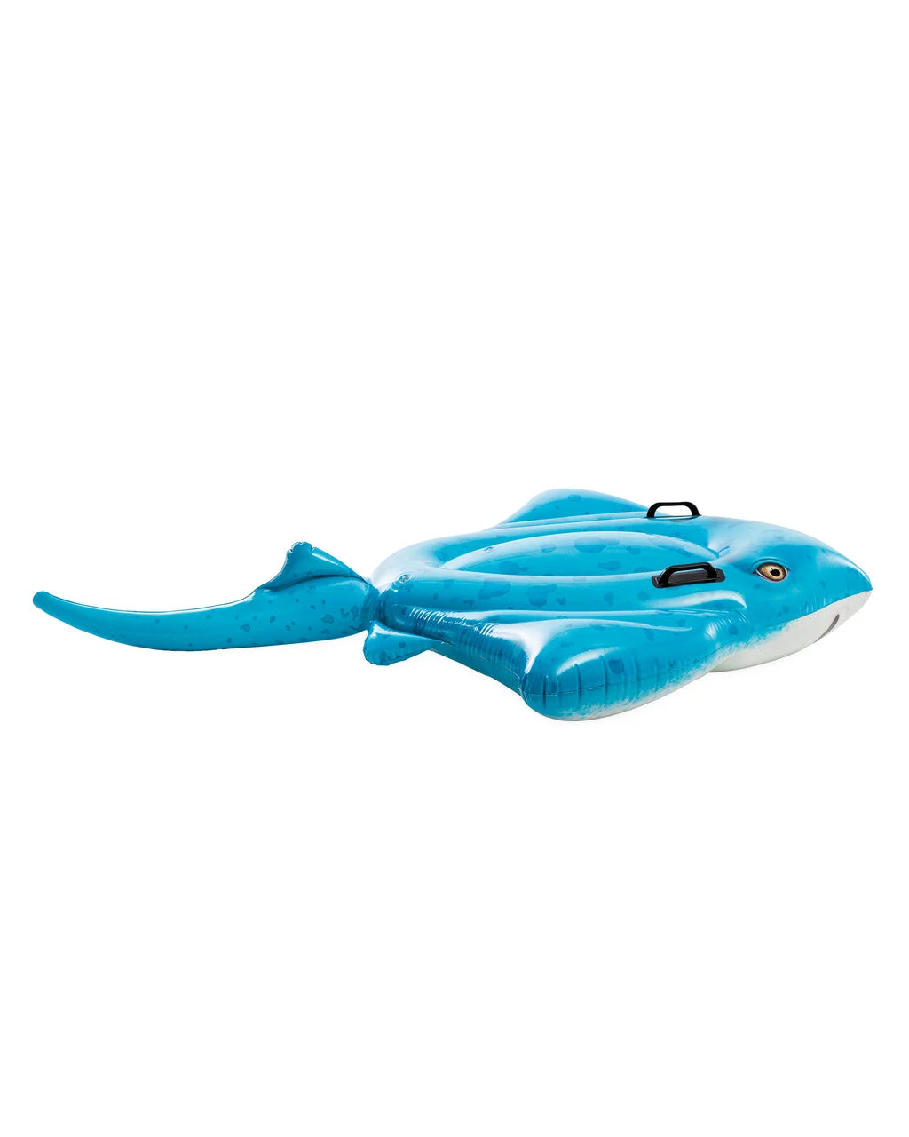Intex Stingray Ride-On Inflatable Pool Float for Kids β Majestic Sea Animal Design with Safety Handles & Repair Patch β Approx. 150 x 117 cm, Ages 3+ - Damoo