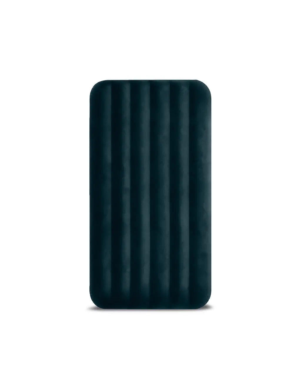 INTEX Twin Dura-Beam Air Mattress – Midnight Green | Inflatable Camping Bed with Velvet Top, Puncture-Resistant PVC, 191x97x25cm - Damoo